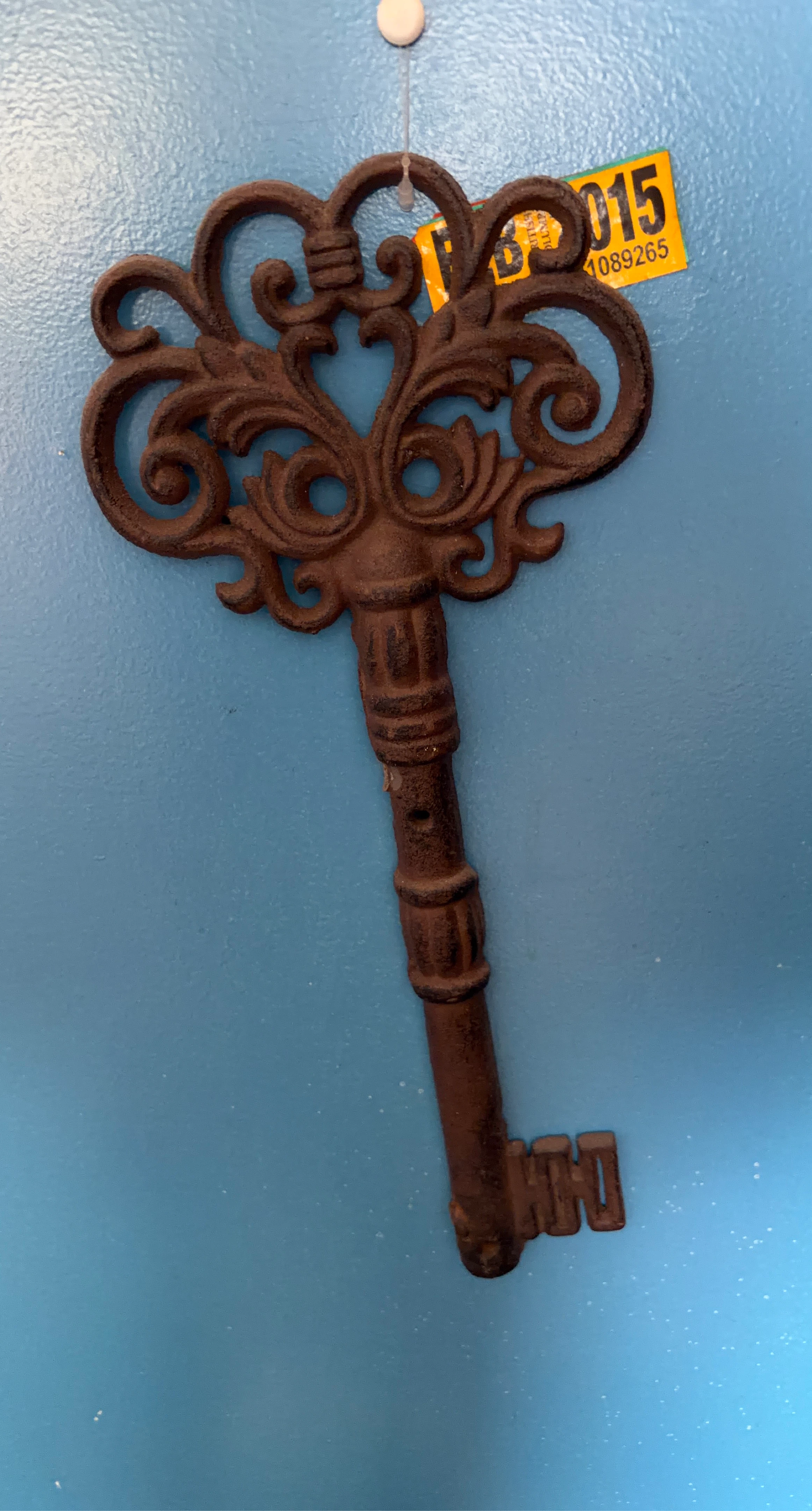 Ornate Cast Iron Decorative Key