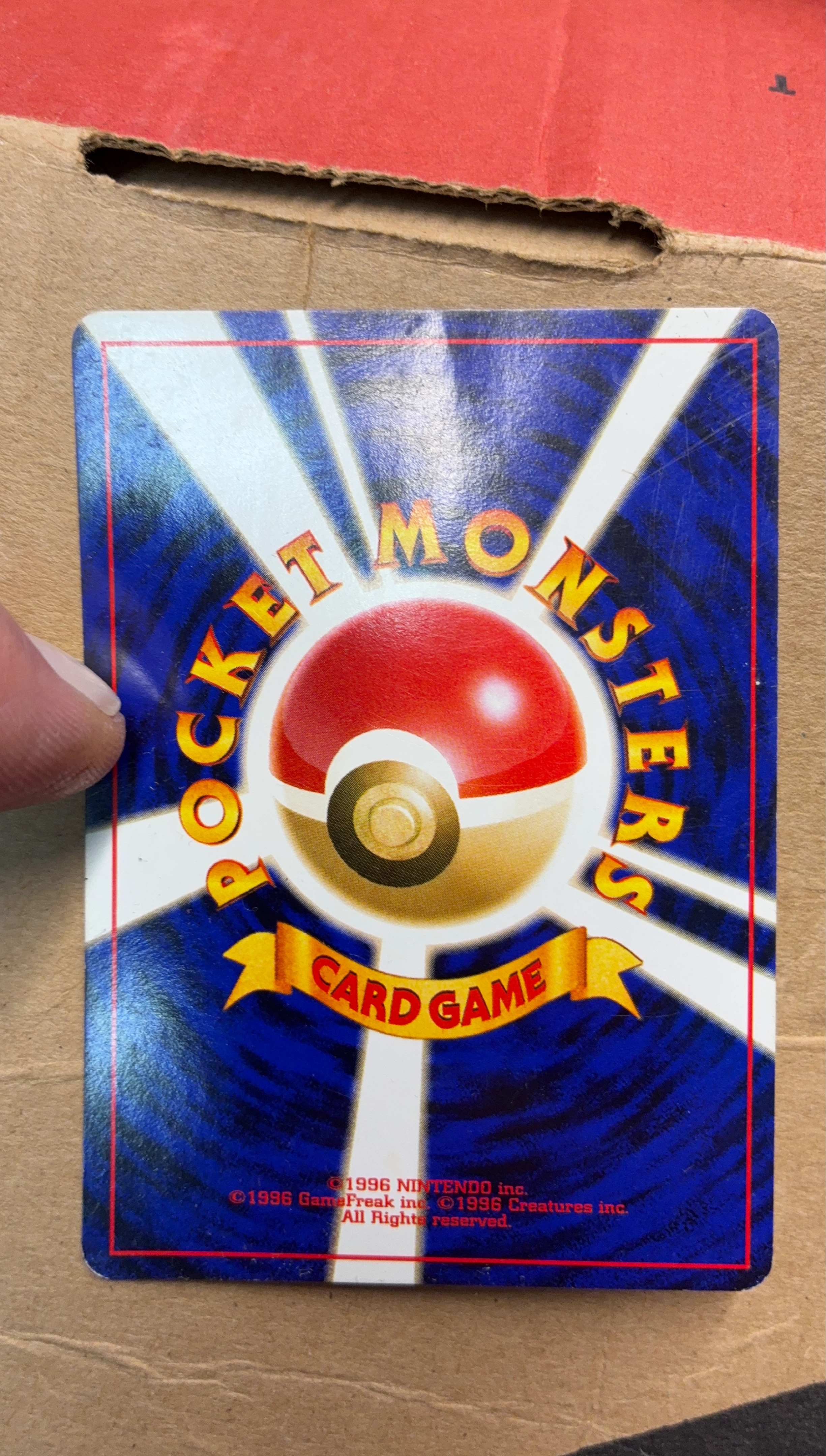 Pokemon Trading Card Game Card