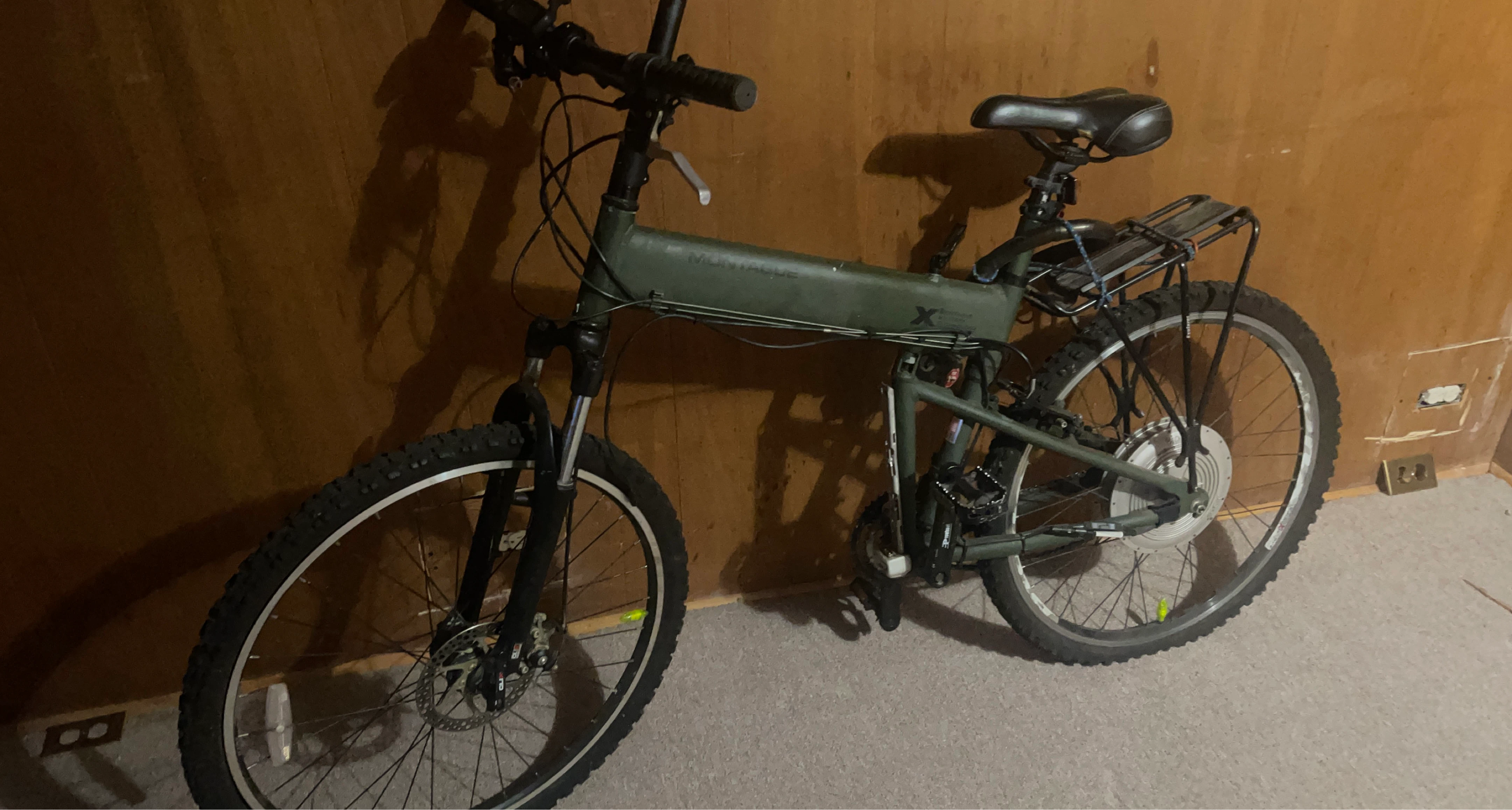 Montague folding mountain bike