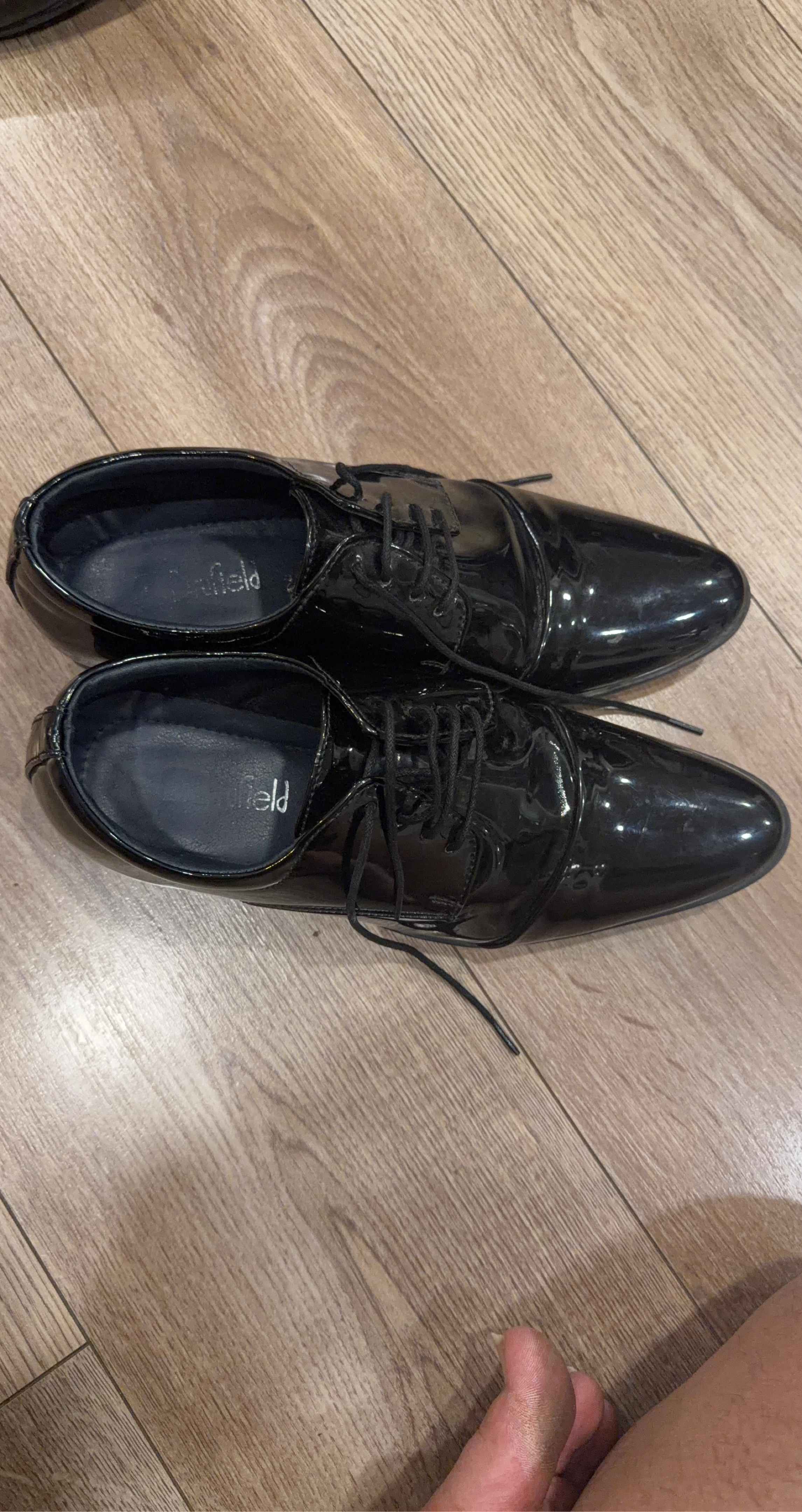 Black Patent Dress Shoes