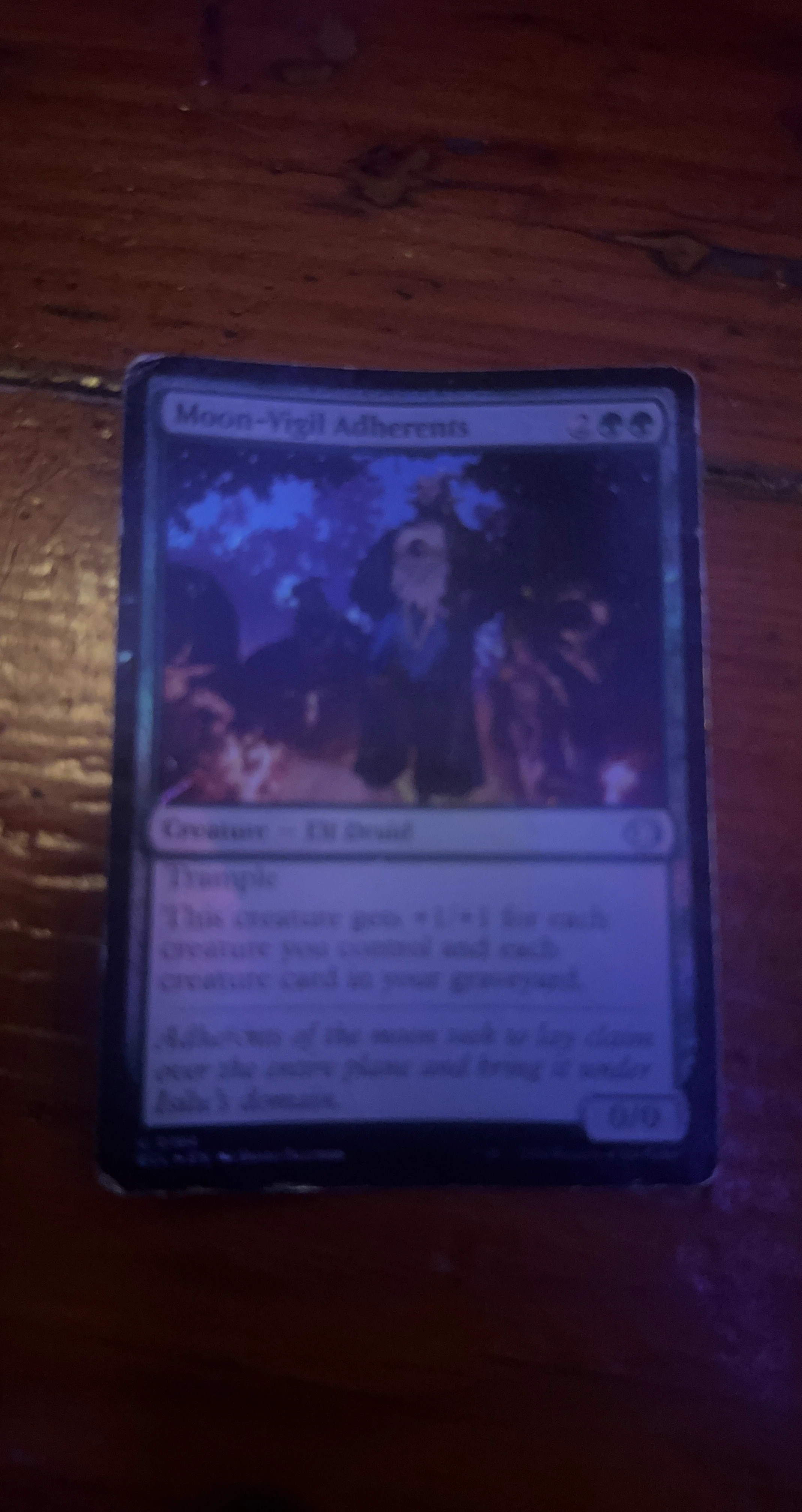 Magic: The Gathering - Moon-Vigil Adherents Card