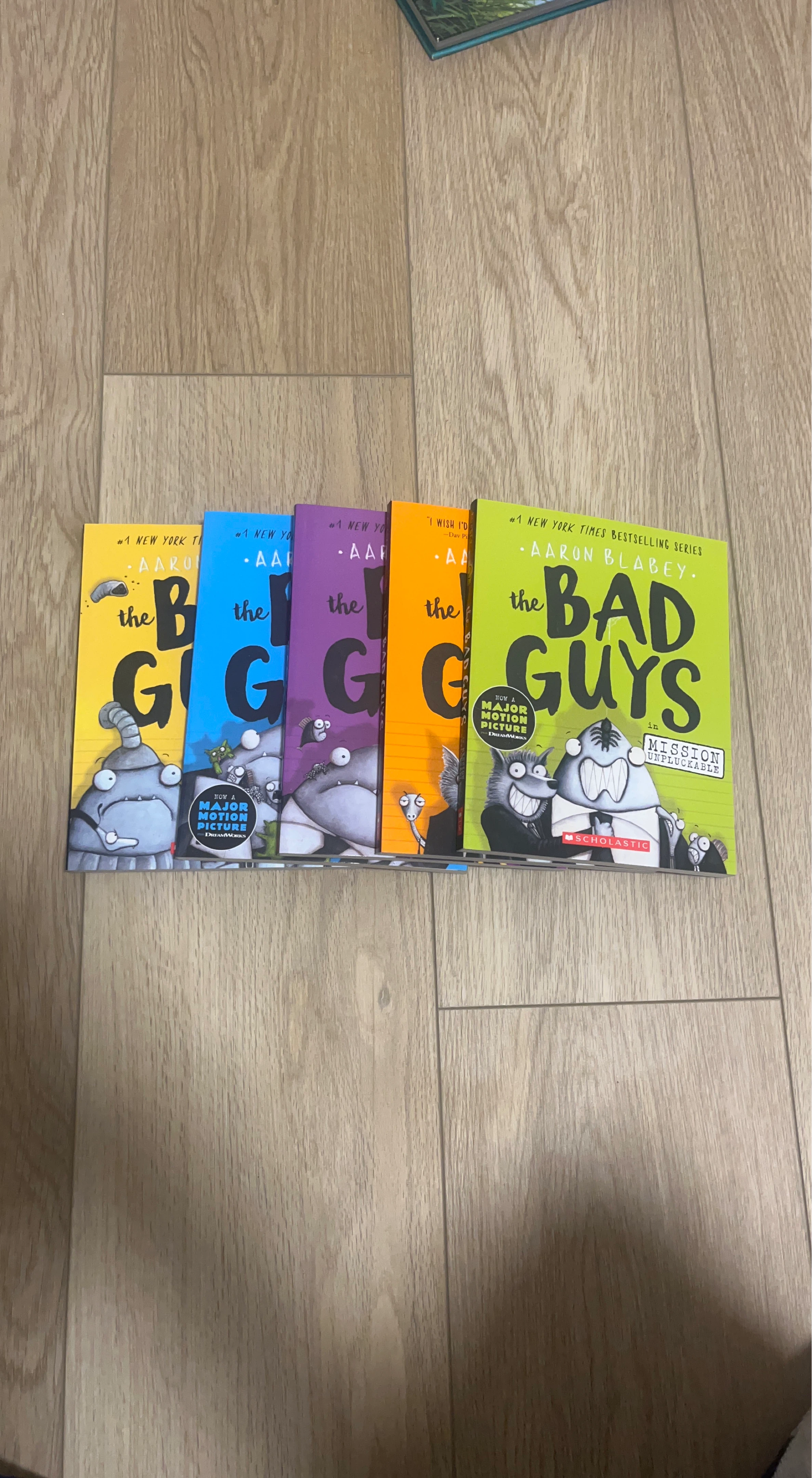 The Bad Guys Book Series 1-5 By Aaron Blabey