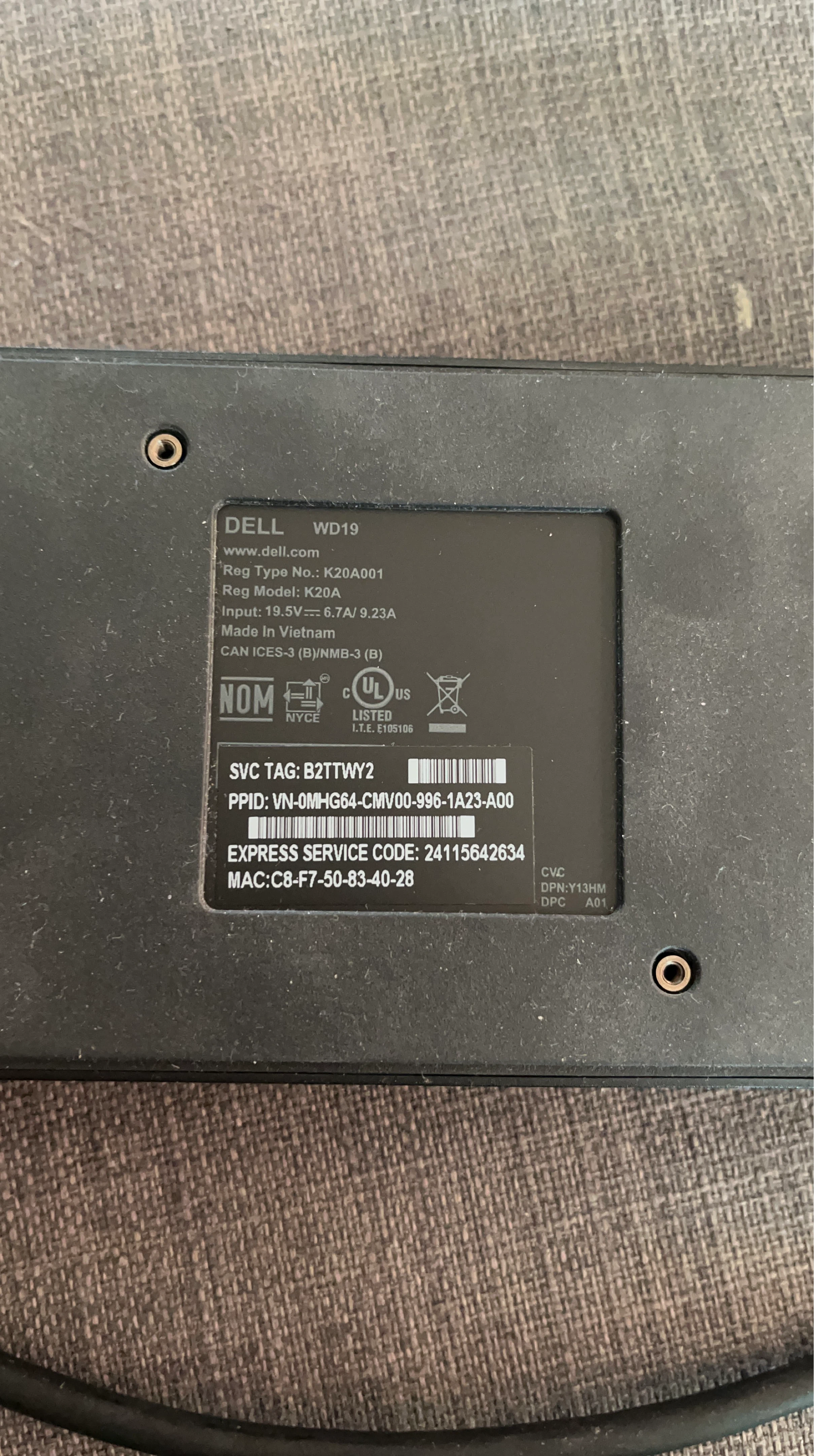 Dell WD19 Docking Station - photo 2