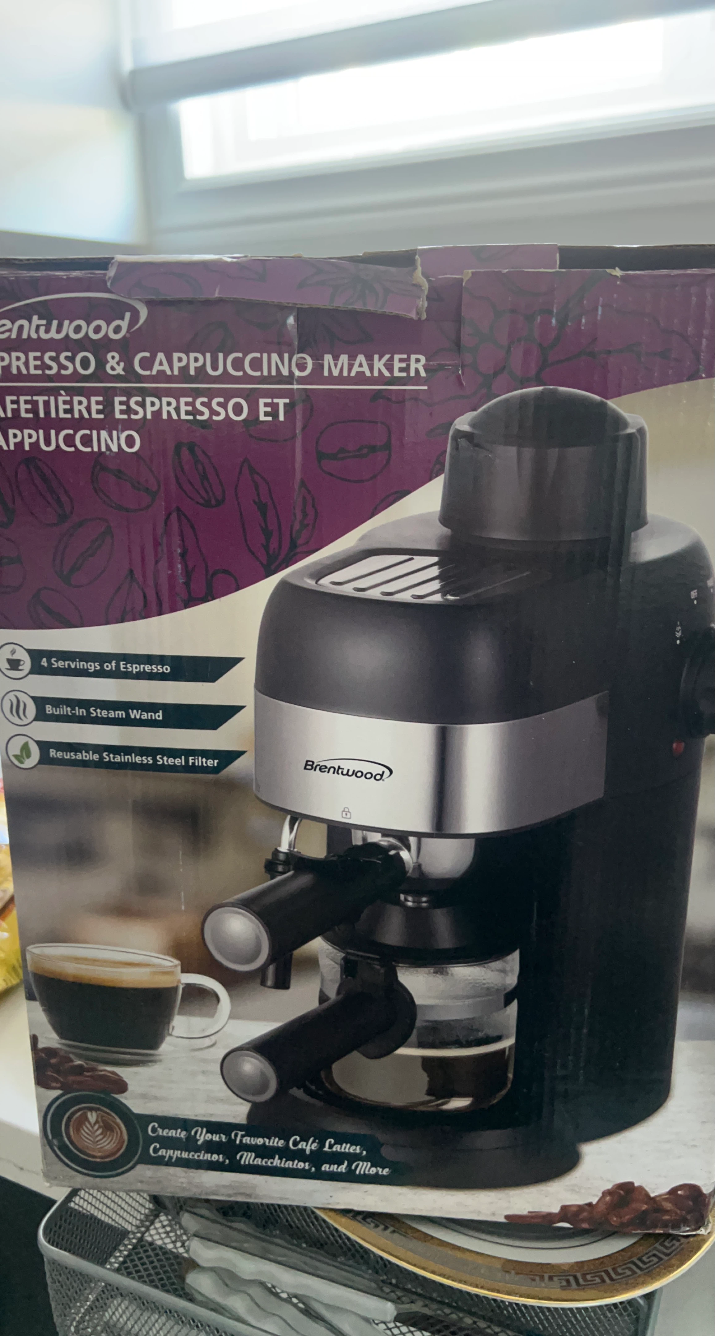 Brentwood Espresso & Cappuccino Maker