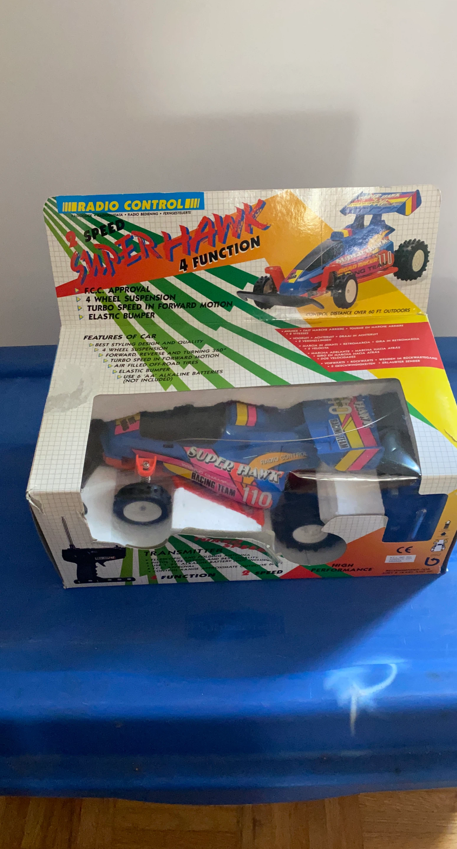 Radio Control Super Hawk 4 Function RC Car