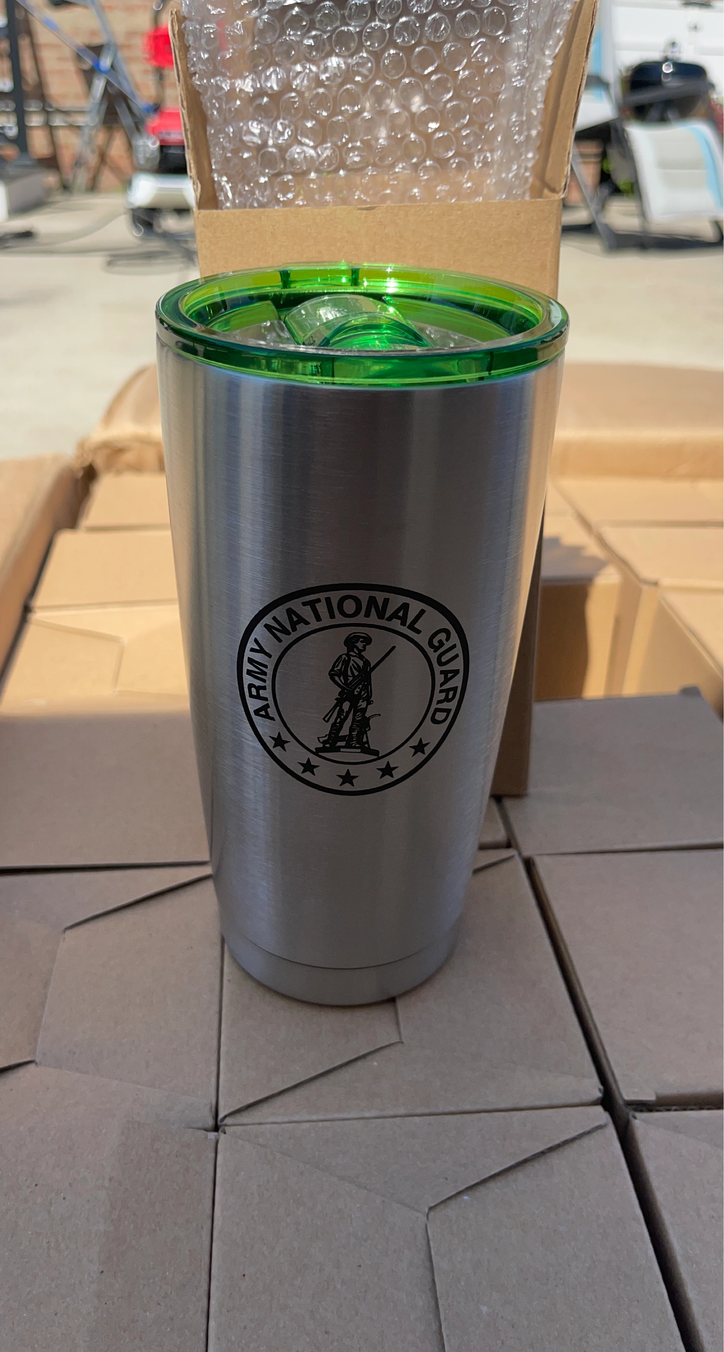 81 pieces of Army National Guard Tumbler