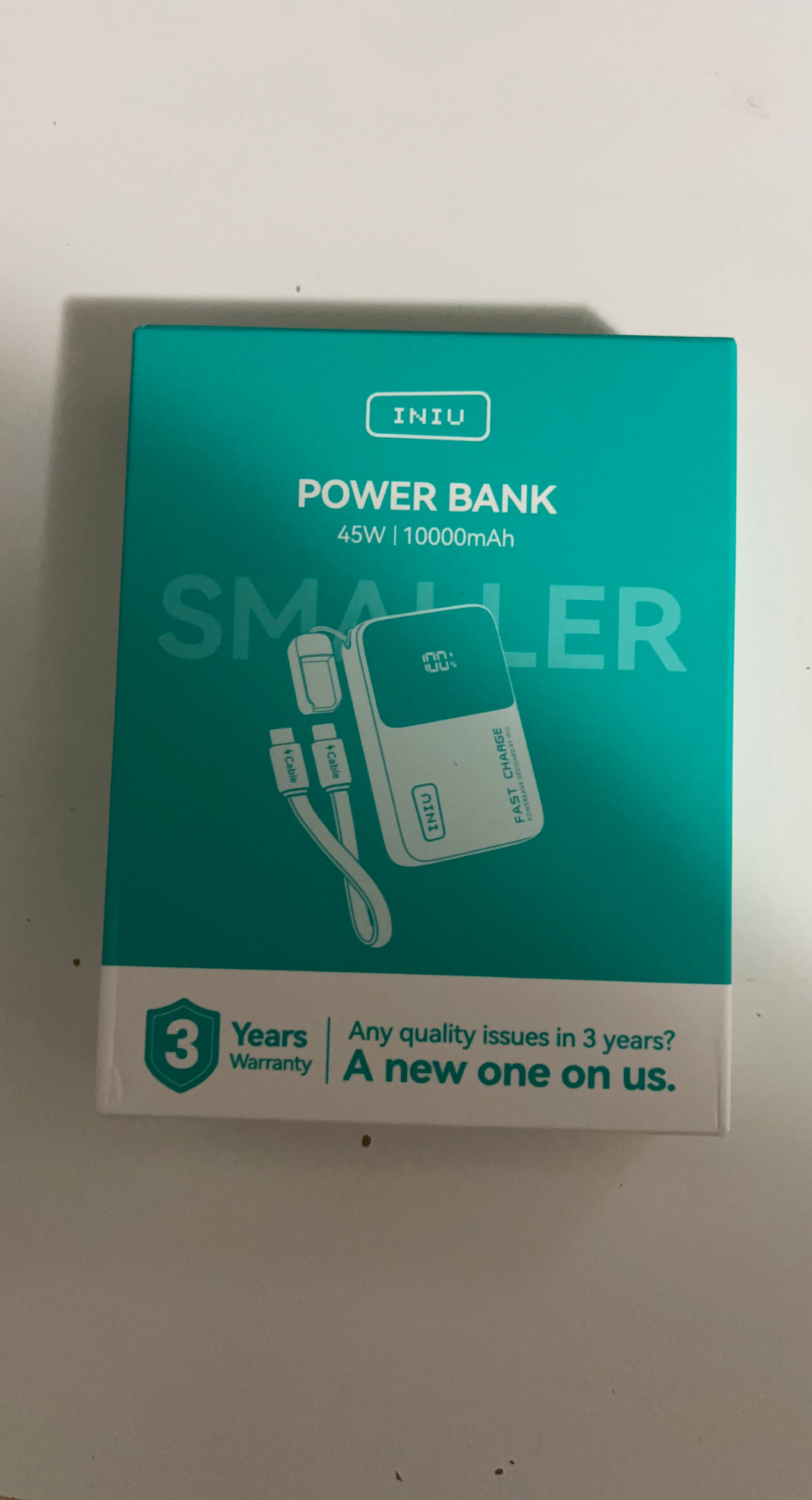 INIU Power Bank 45W | 10000mAh Purple