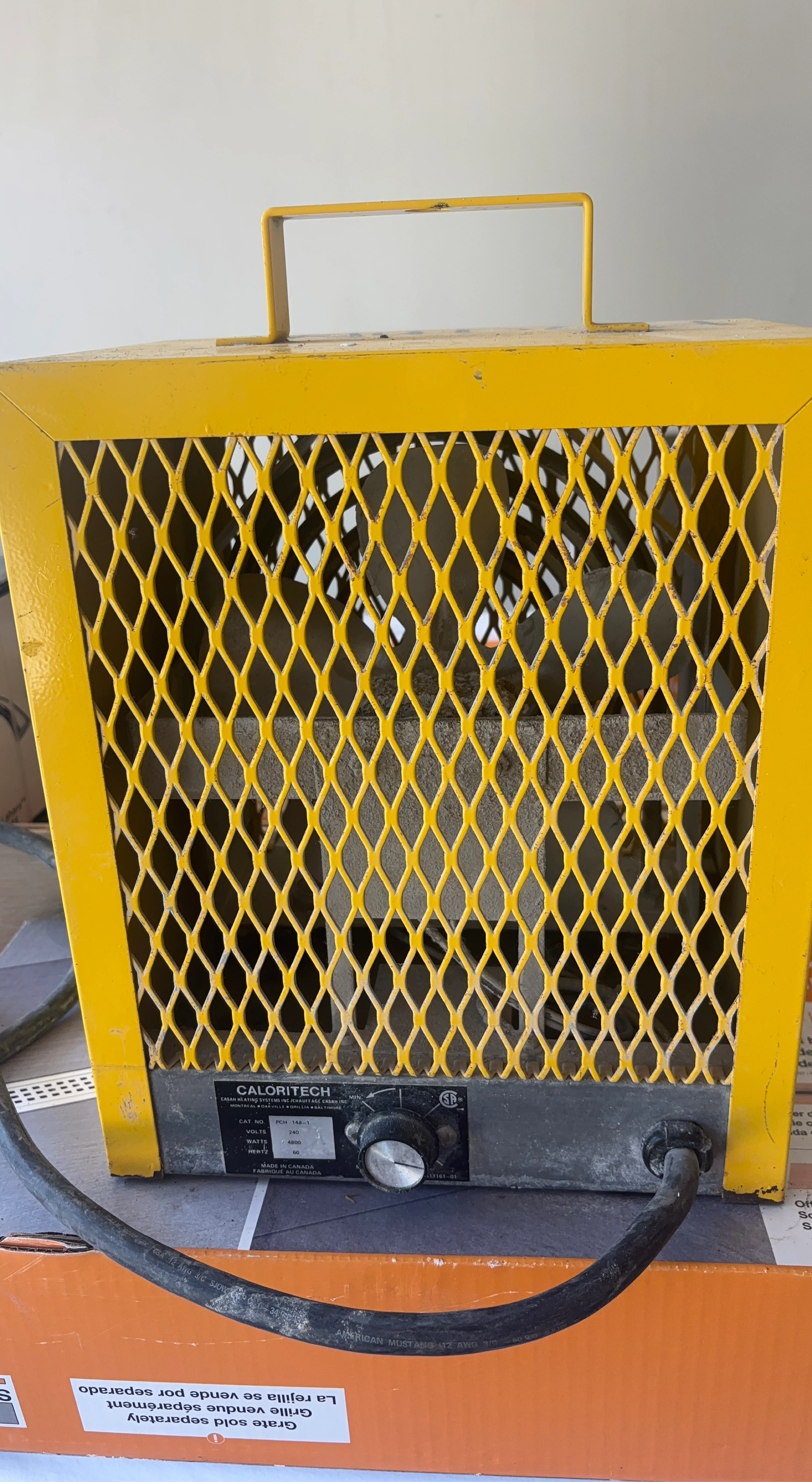 Caloritech PCH 148-1 Electric Heater
