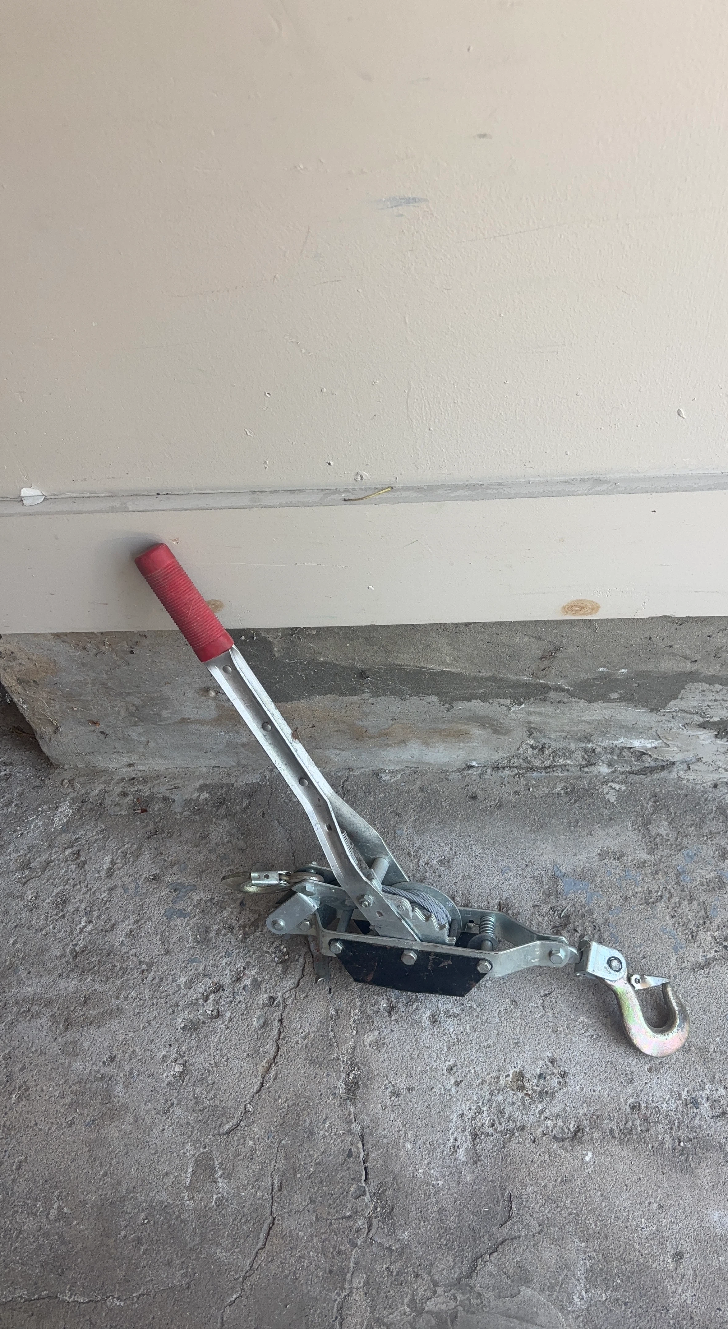 Hand Winch Puller with Hook