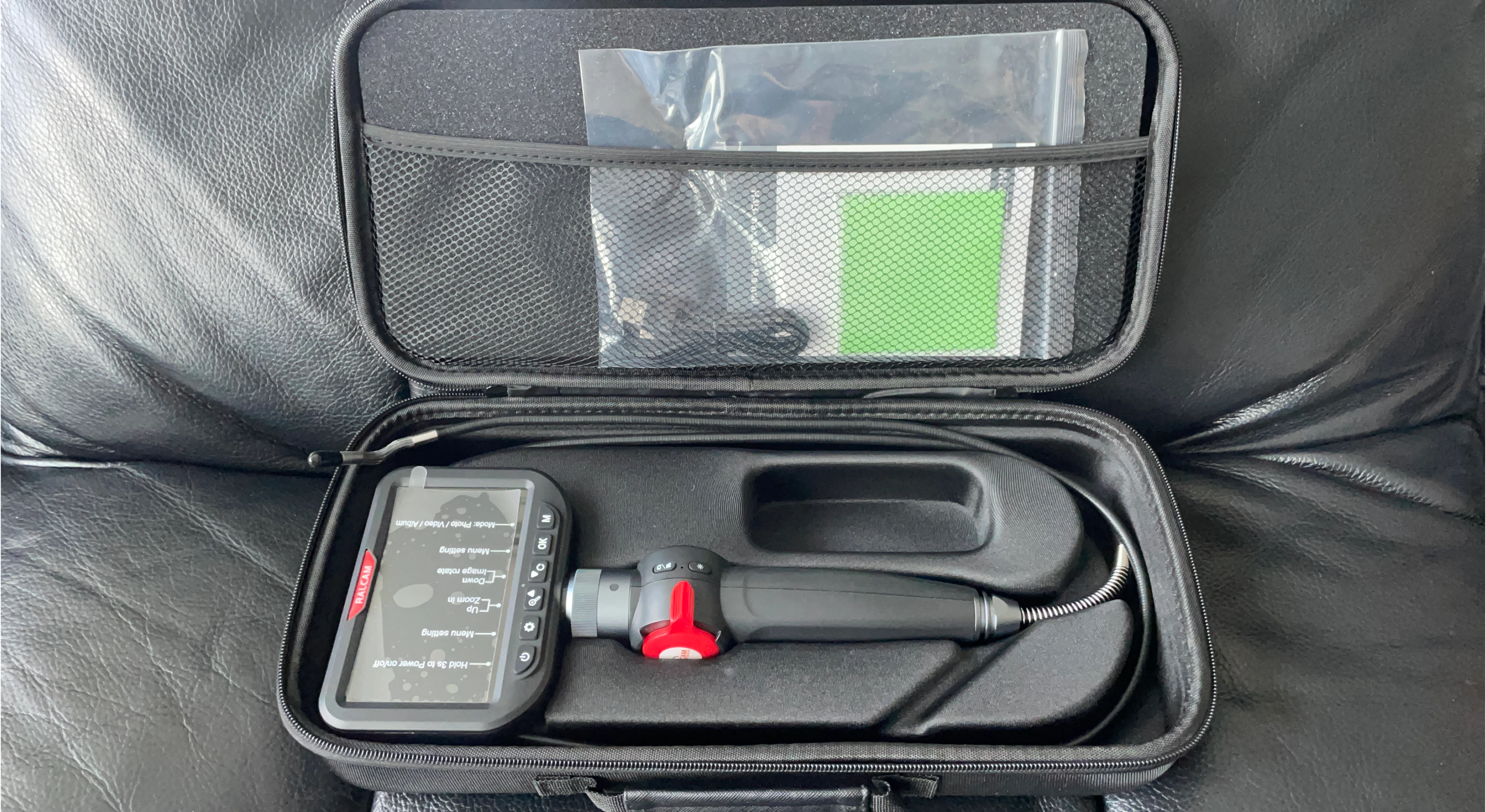 NIB RALCAM Inspection Camera Dual Lens Articulating Borescope