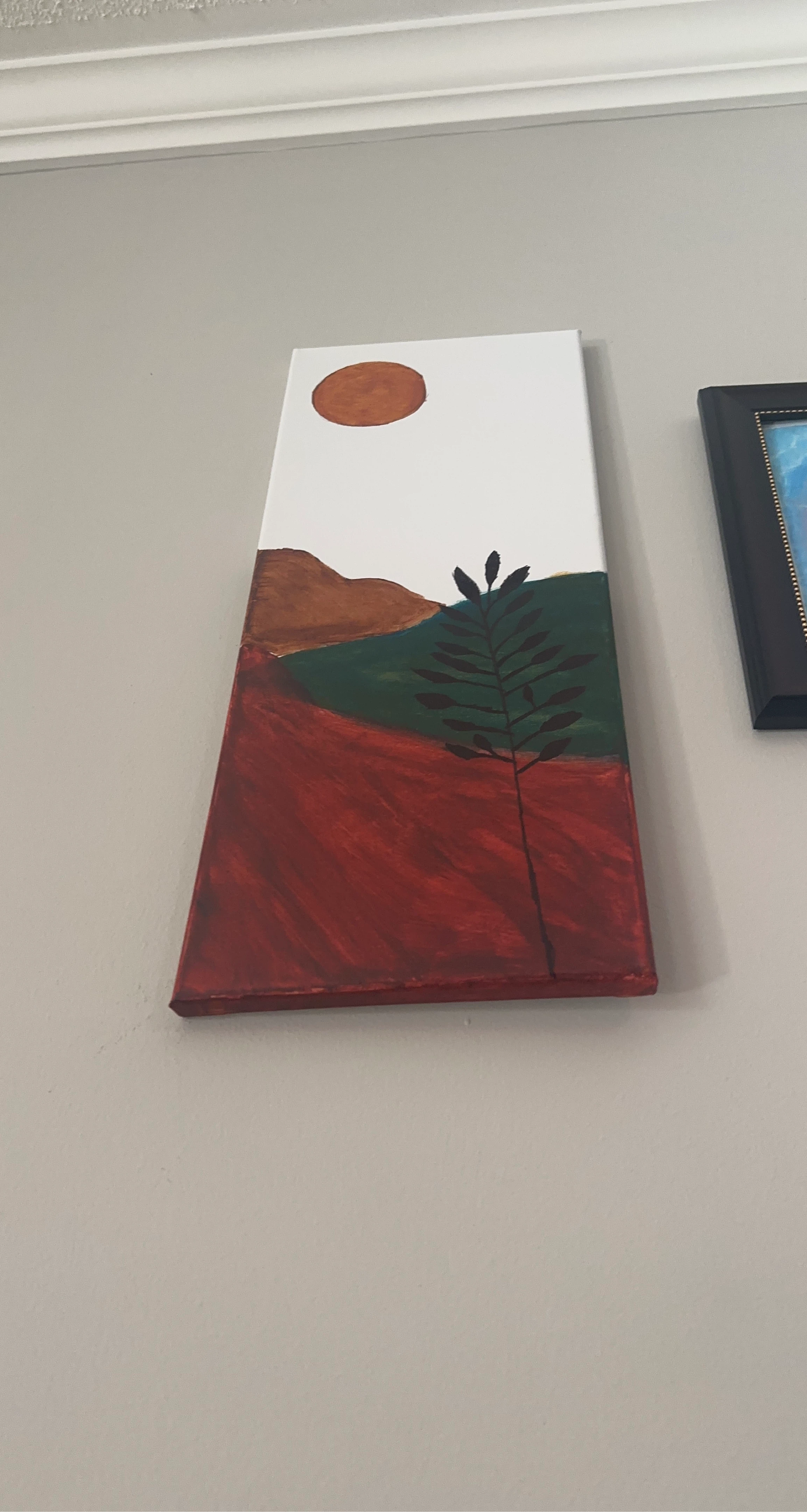 Abstract Landscape Canvas Art