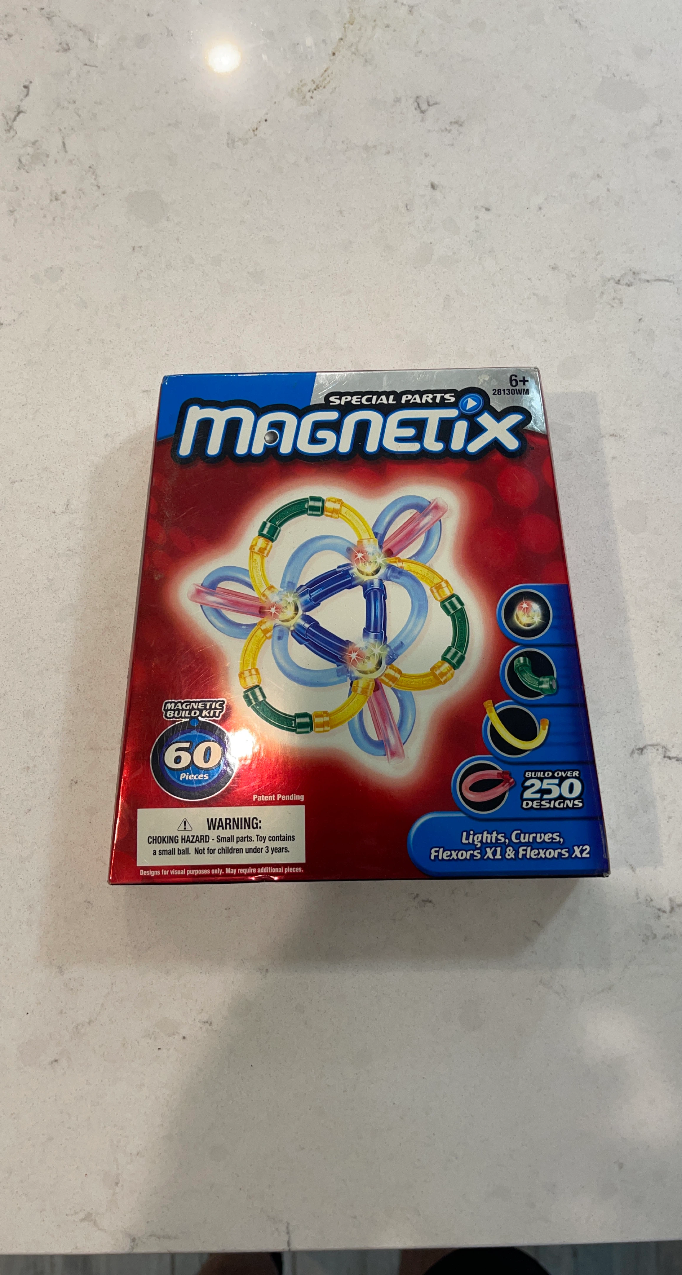 Magnetix Magnetic Build Kit 60 Pieces
