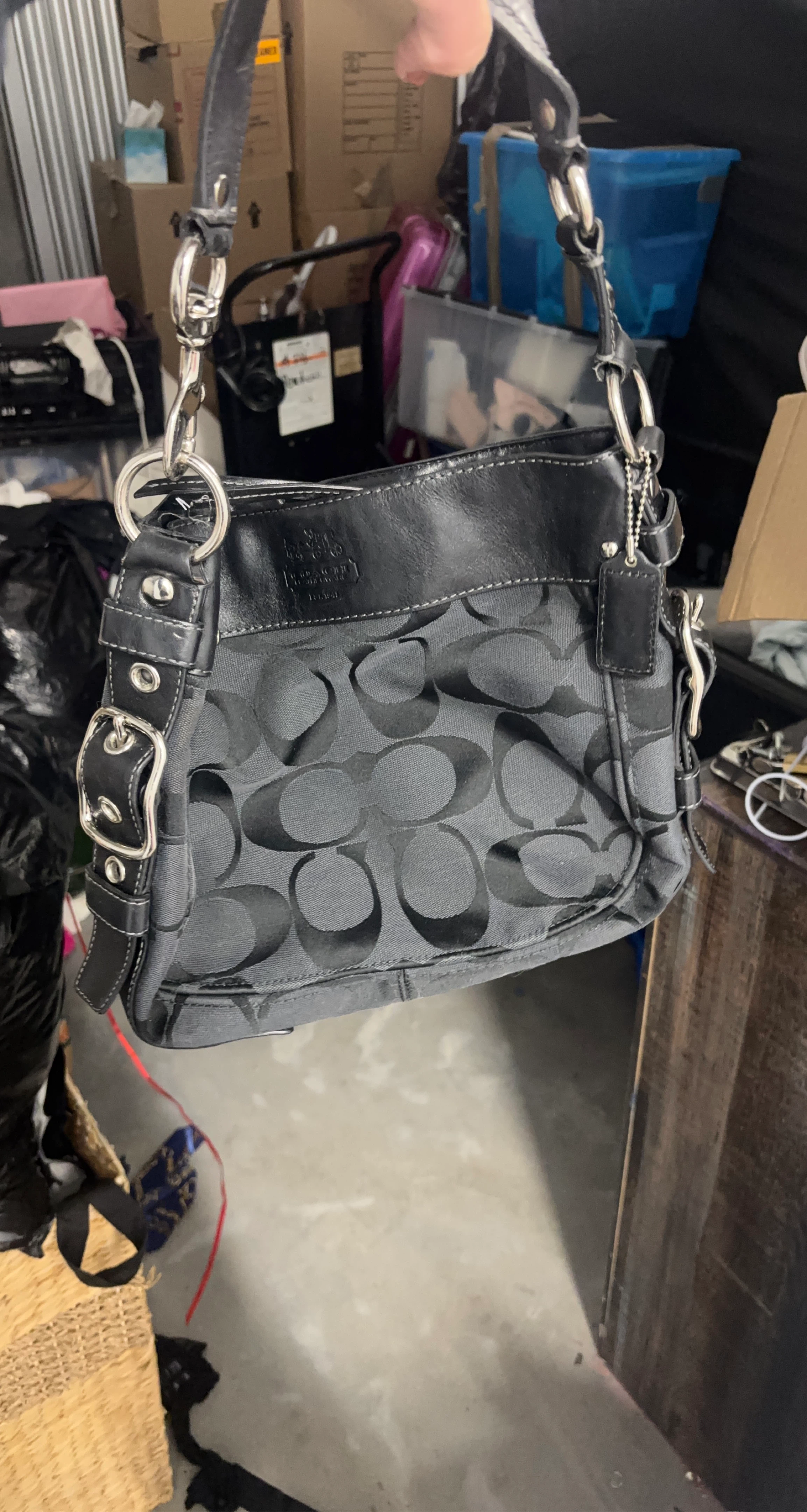 Coach Signature Hobo Bag