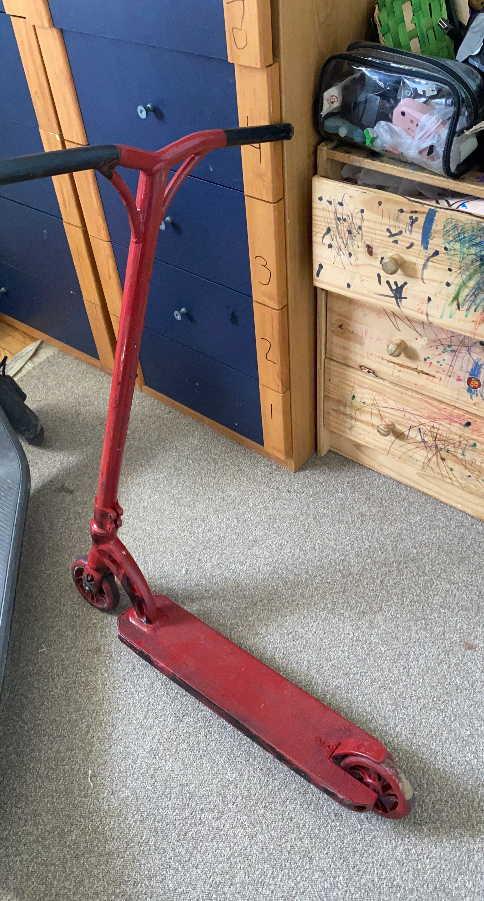Red Trick Scooter