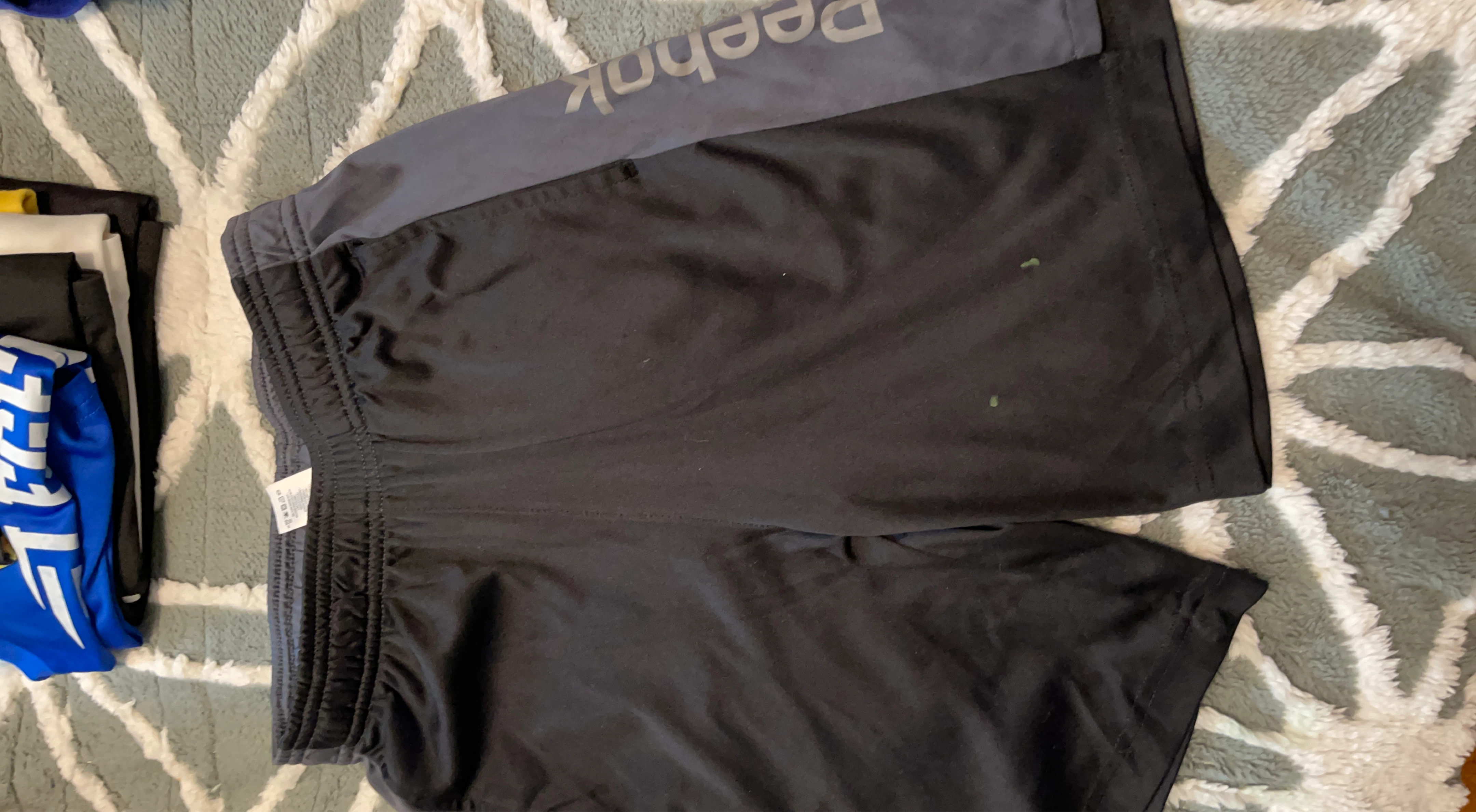 Reebok Black Athletic Shorts kids