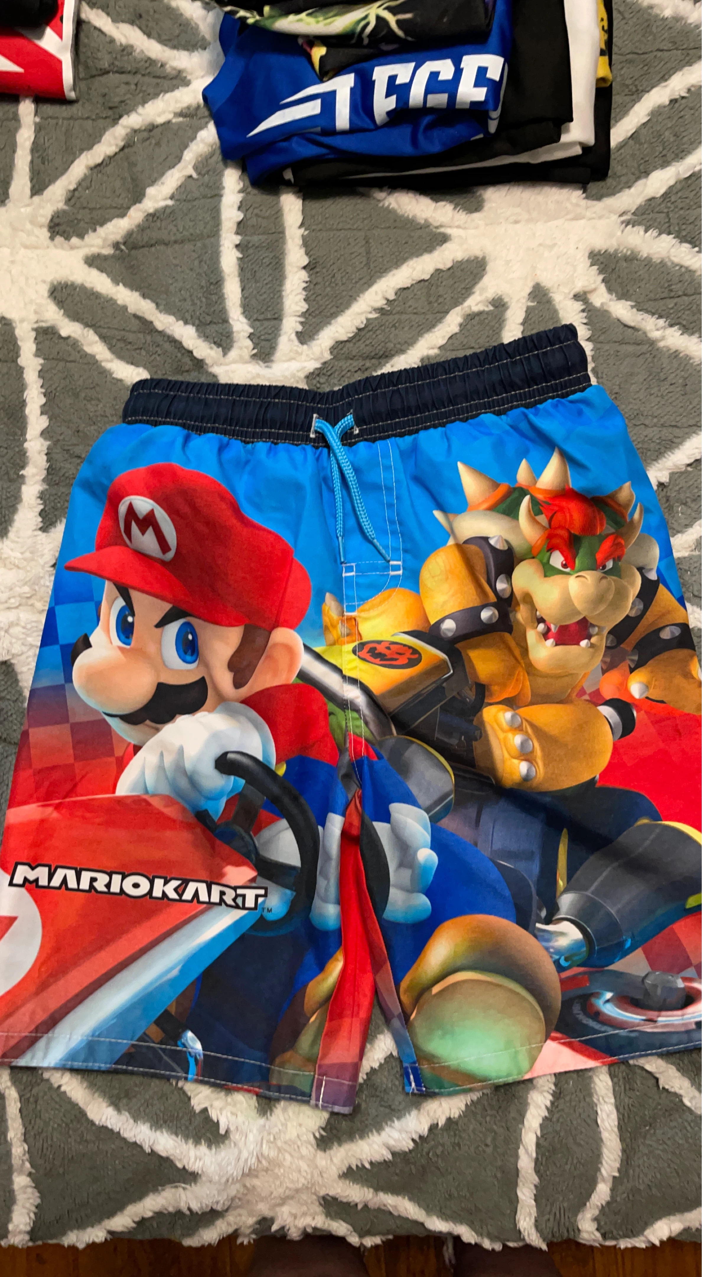 Nintendo Mario Kart Boys Swim Trunks