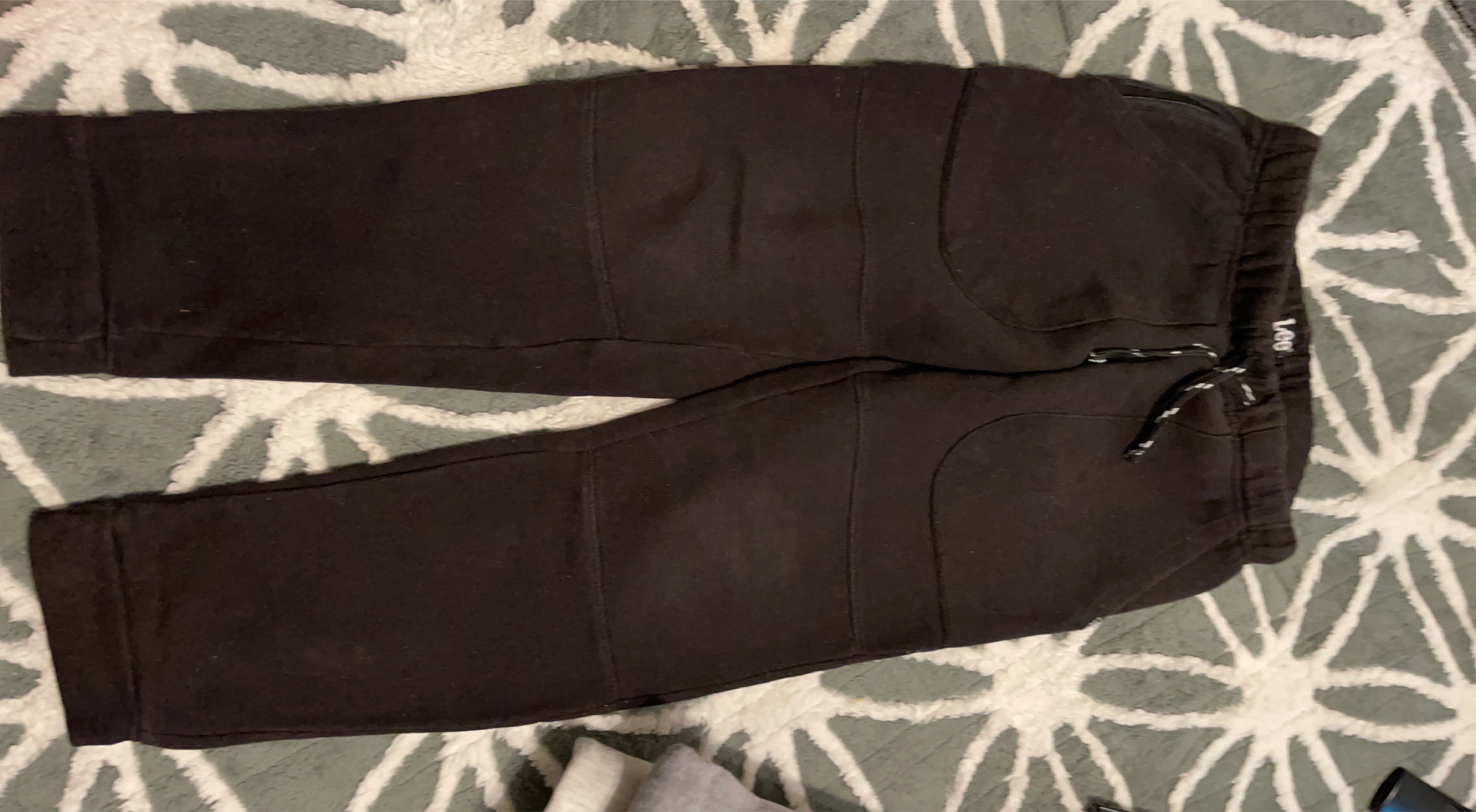 Black Lee Joggers kids