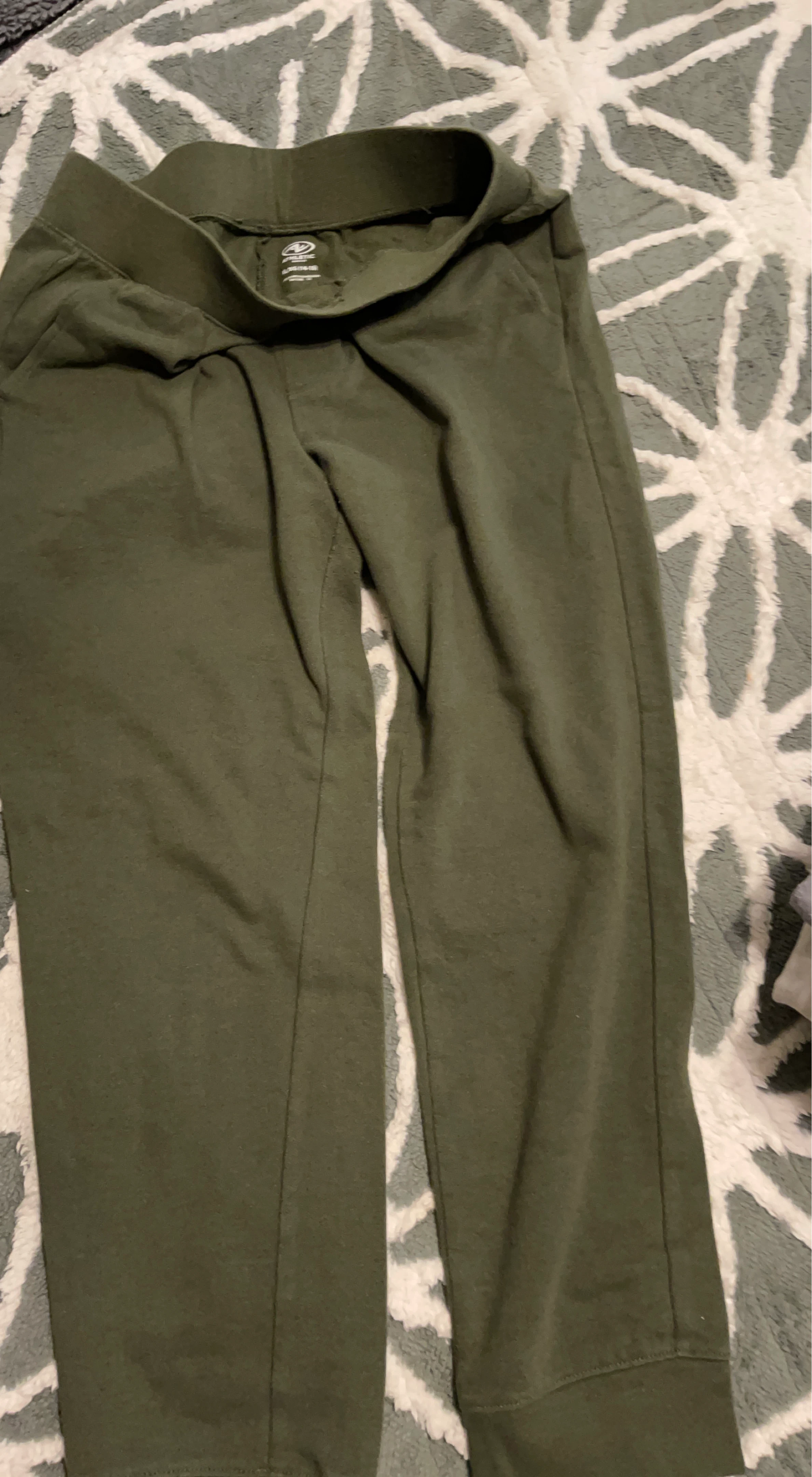 Athletic Works Women's Sweatpants Green Size M