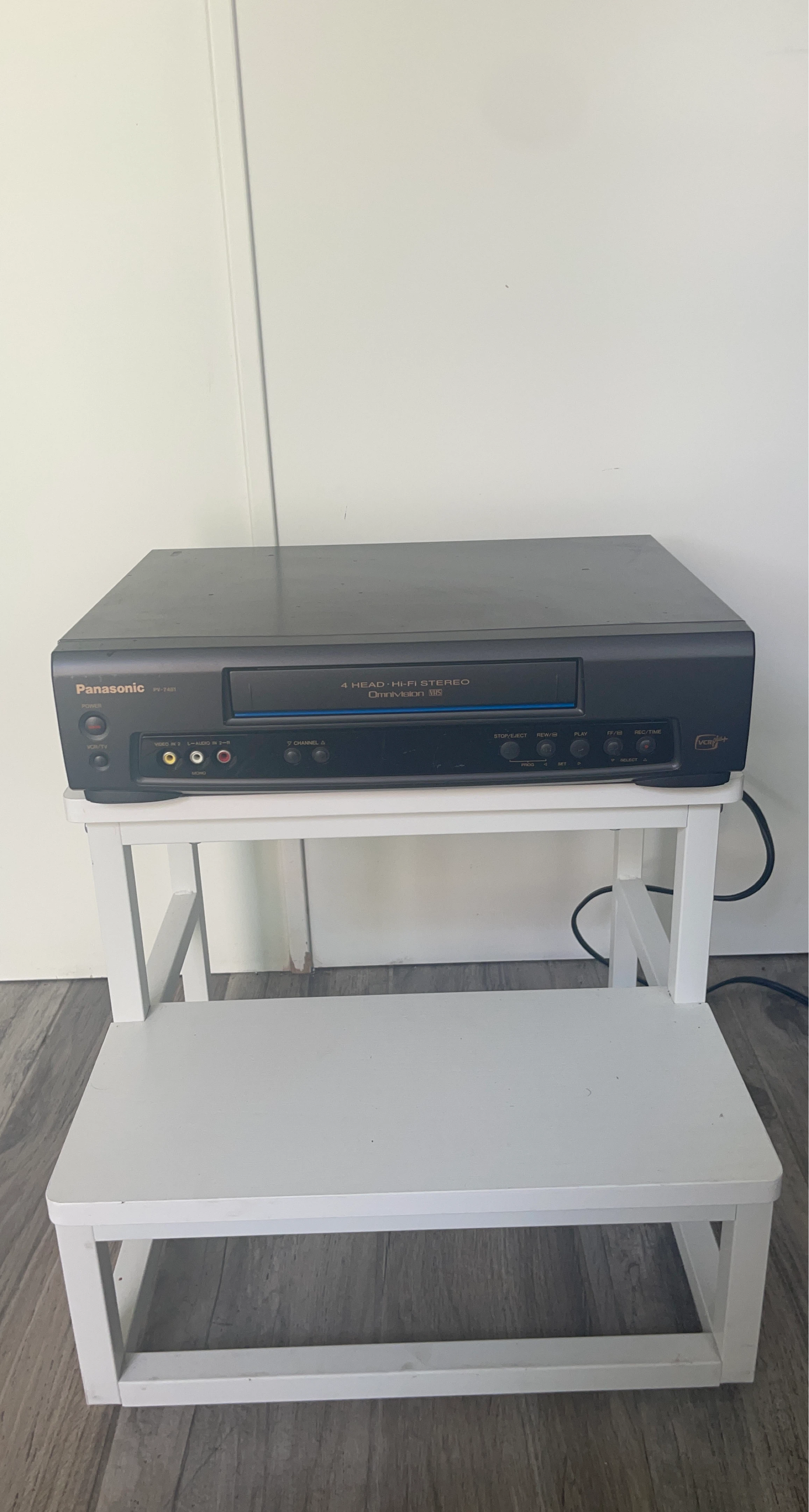 Panasonic PV-7481 4 Head Hi-Fi Stereo VCR
