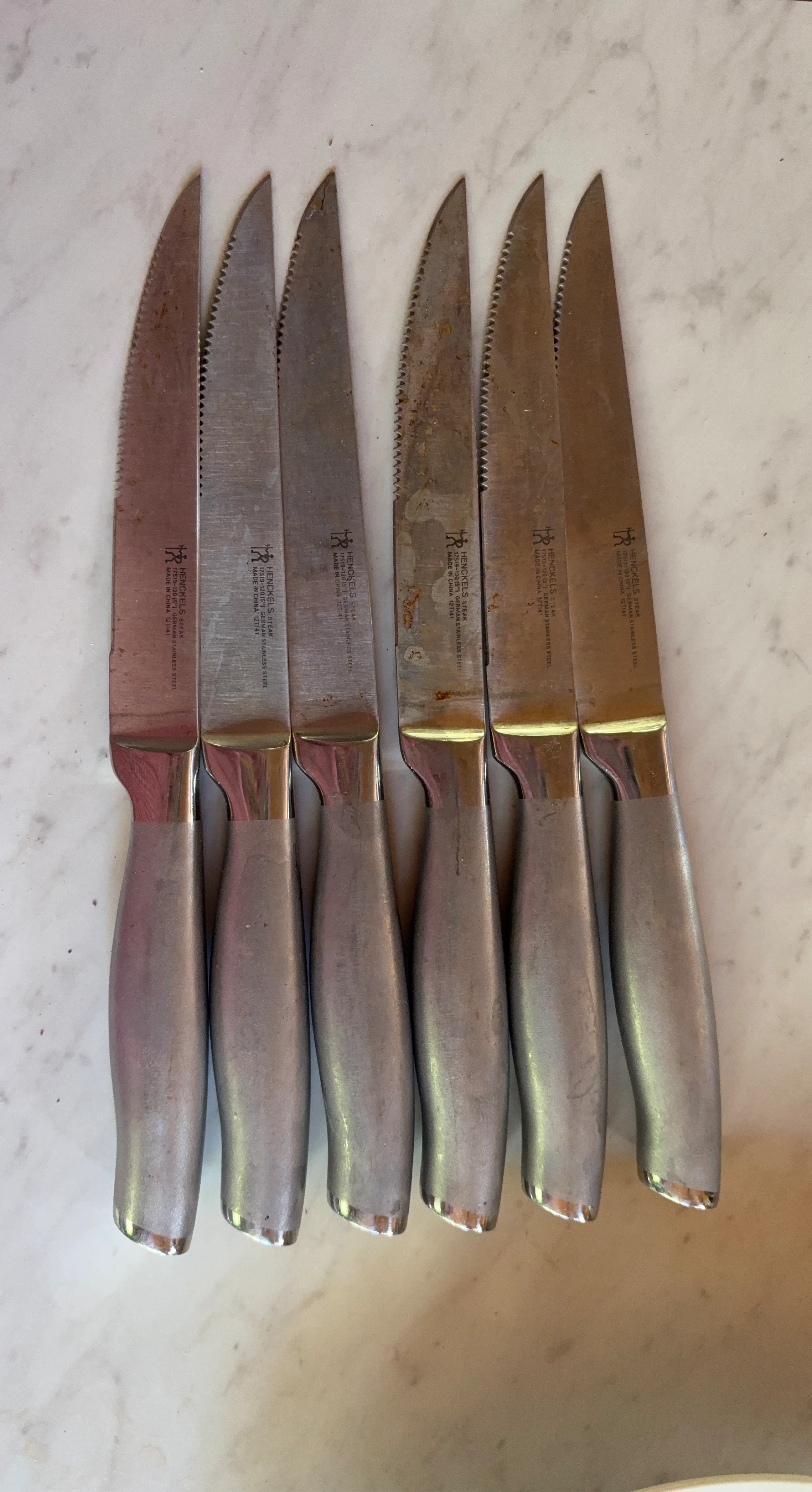 Henckels Steak Knives Set of 6
