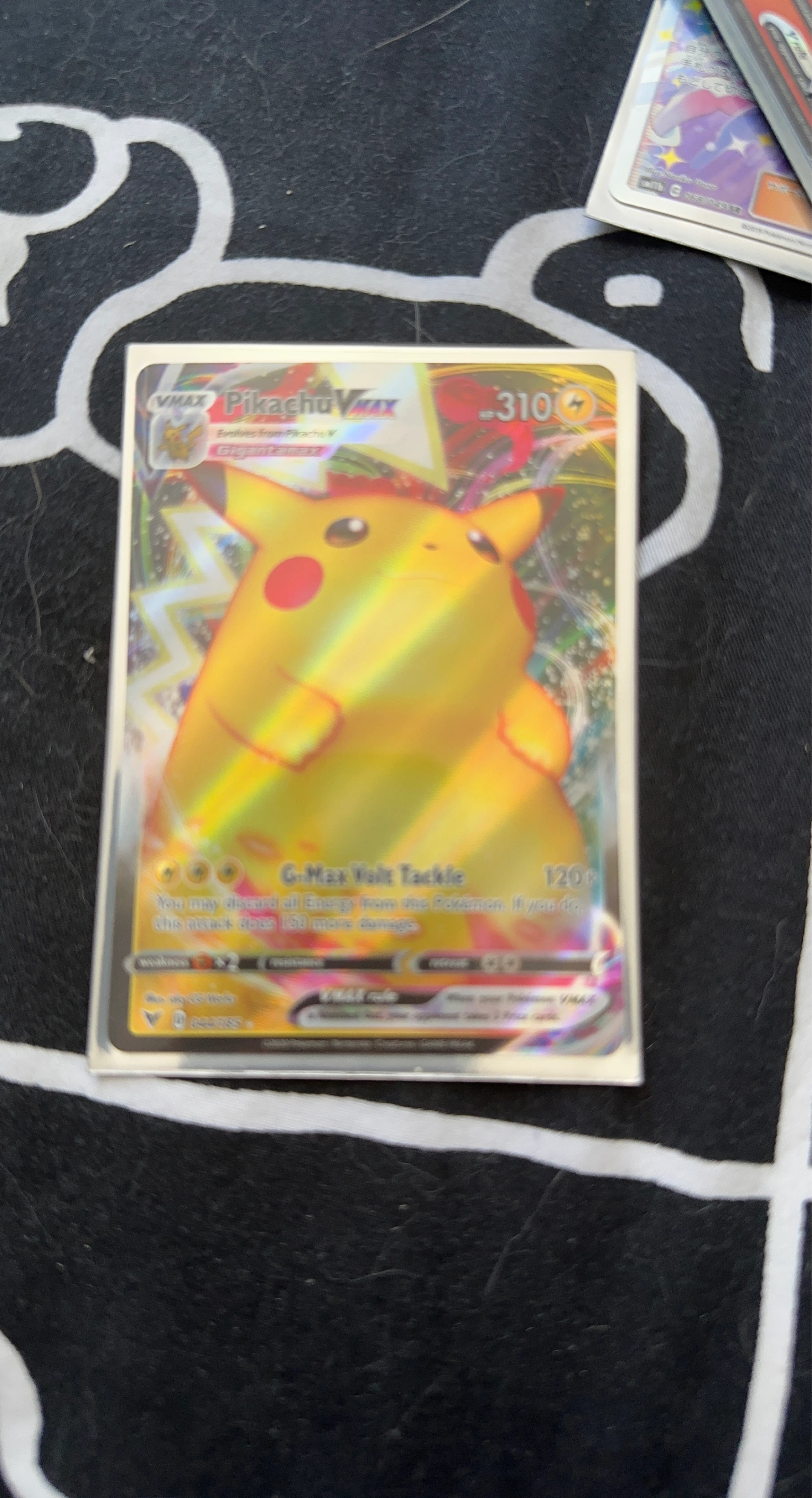 Pokemon Pikachu VMAX Card