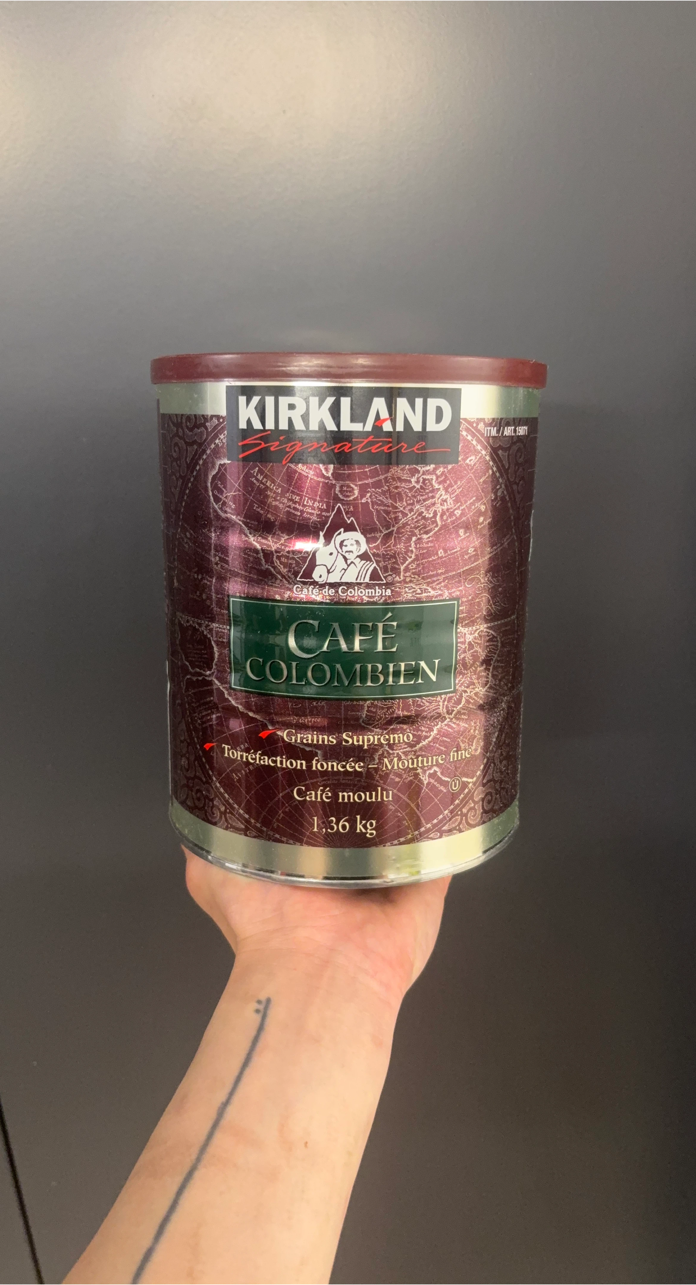 Kirkland Signature Colombian Coffee 1.36 kg