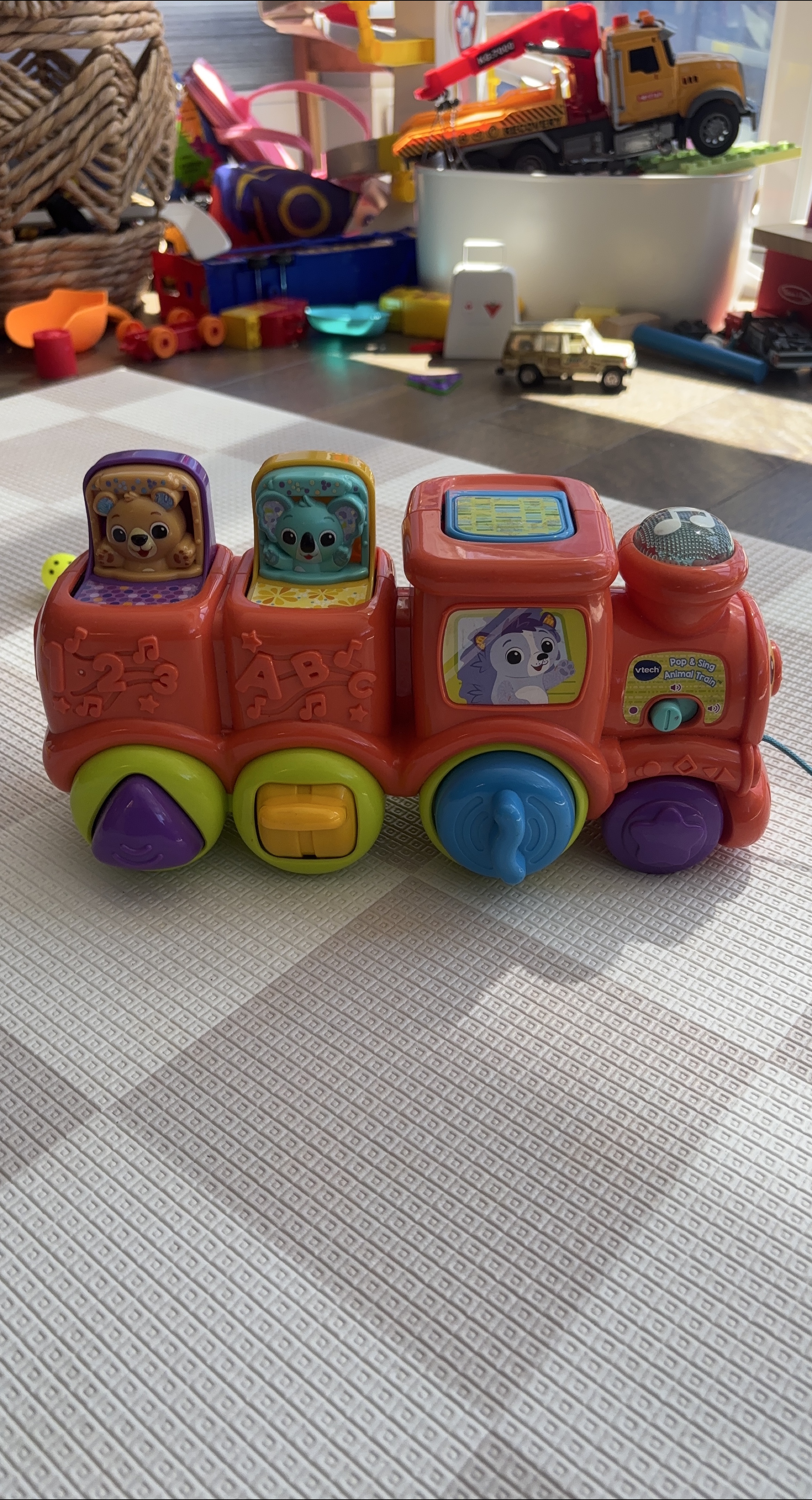 VTech Pop & Sing Animal Train