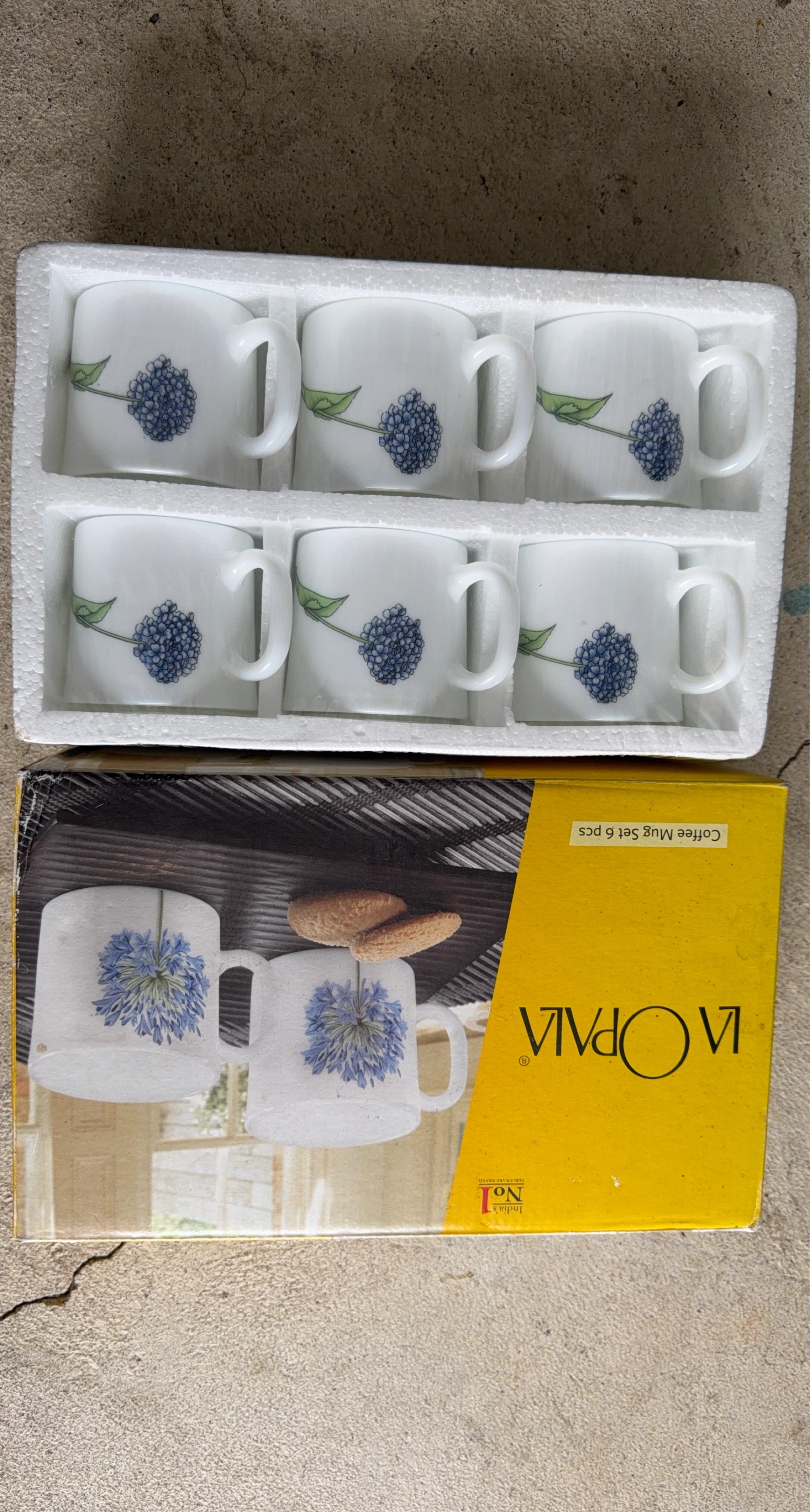 VIVIA COFFEE MUG SET 6 PCS