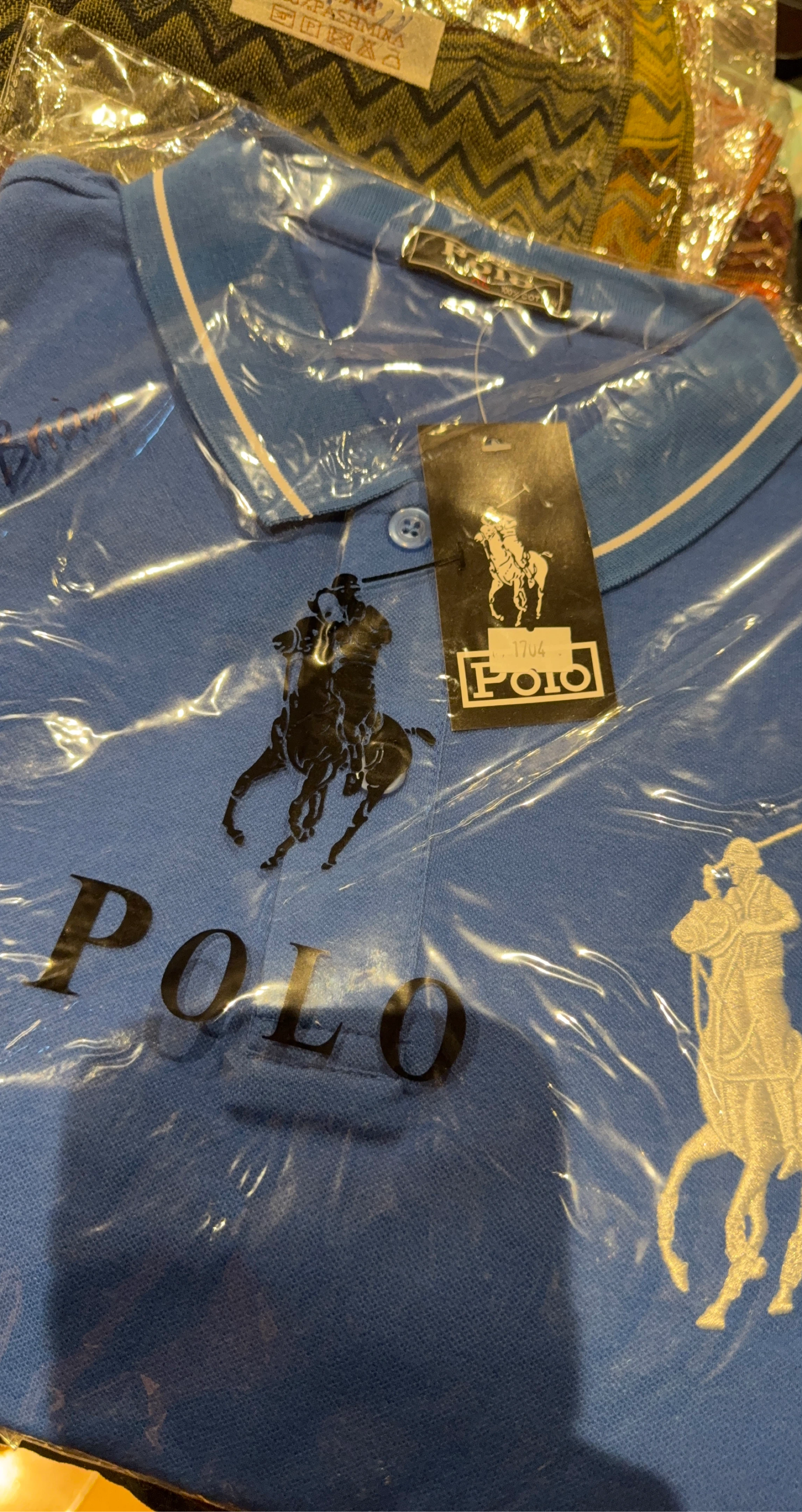 Polo Ralph Lauren Blue Polo Shirt