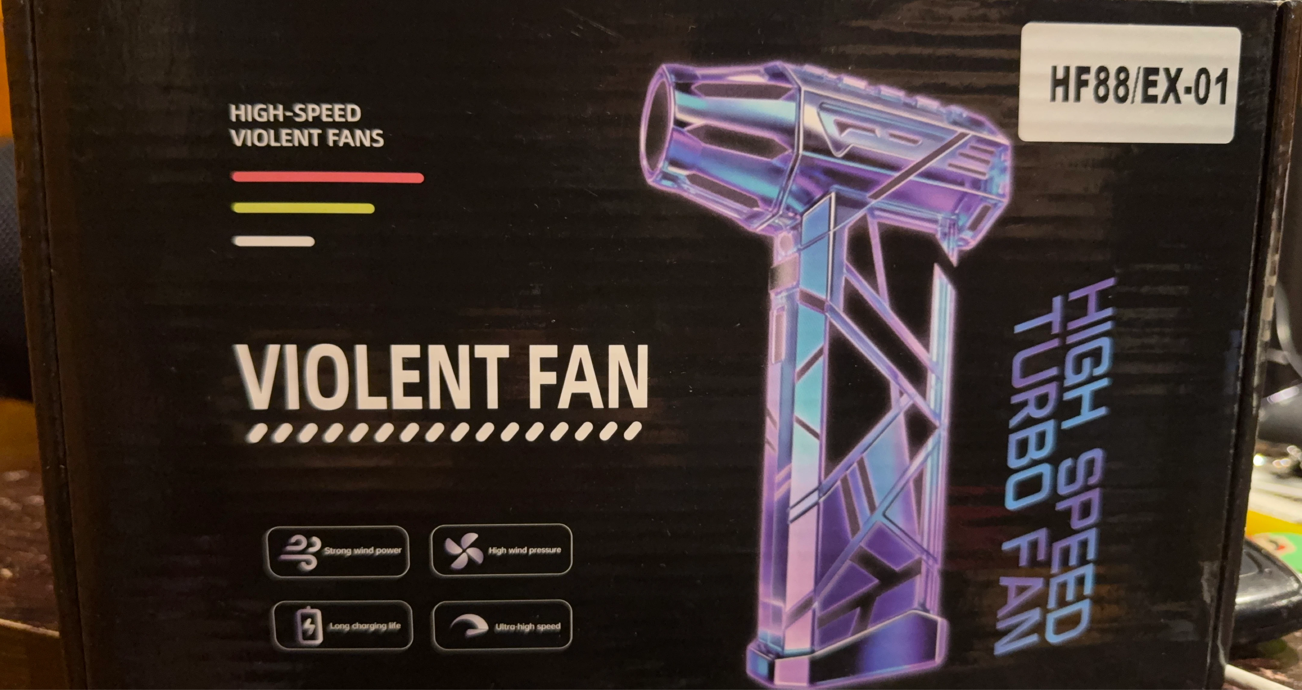 Violent Fan High Speed Turbo Fan