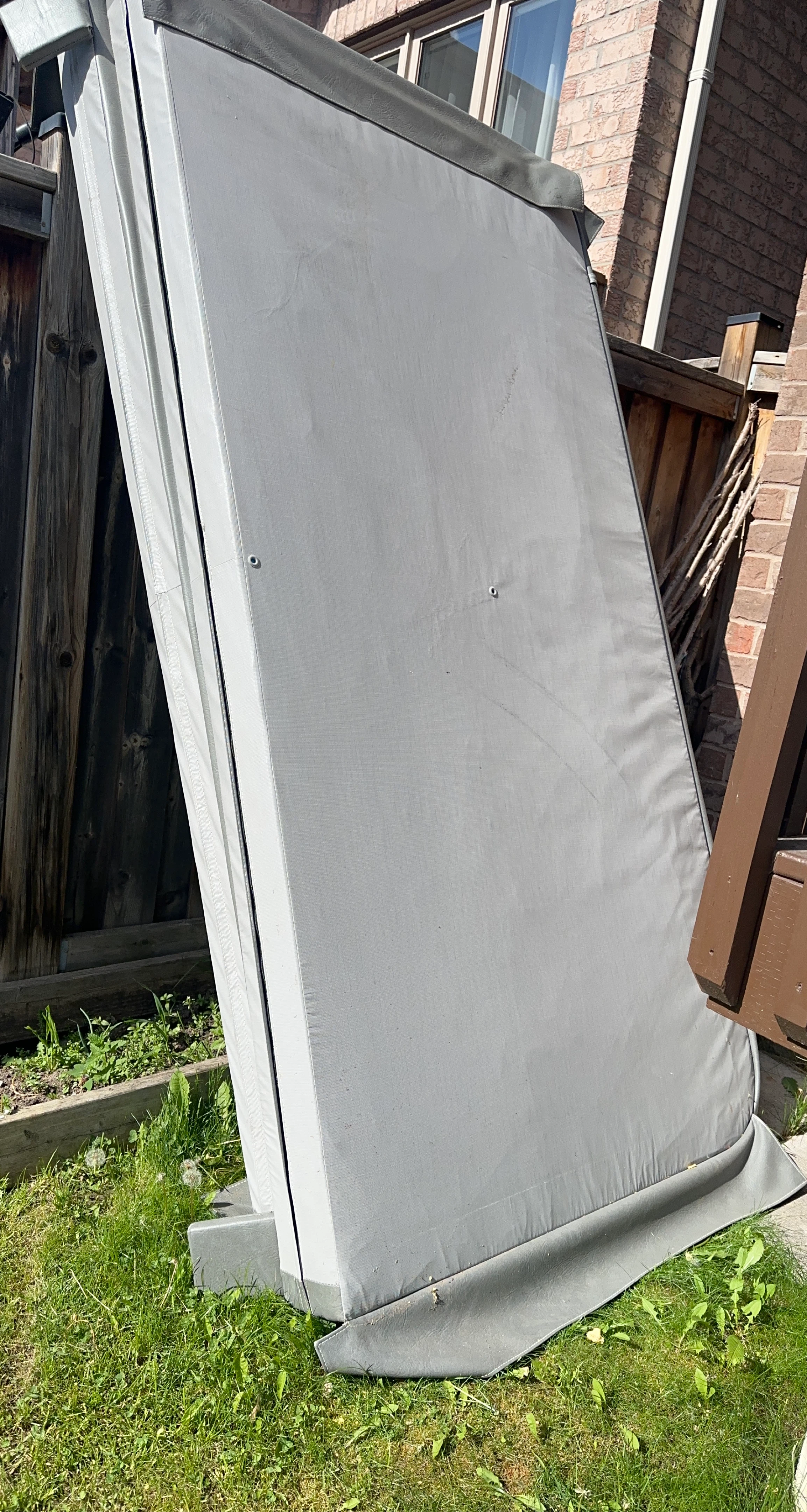 Grey Hot Tub Cover