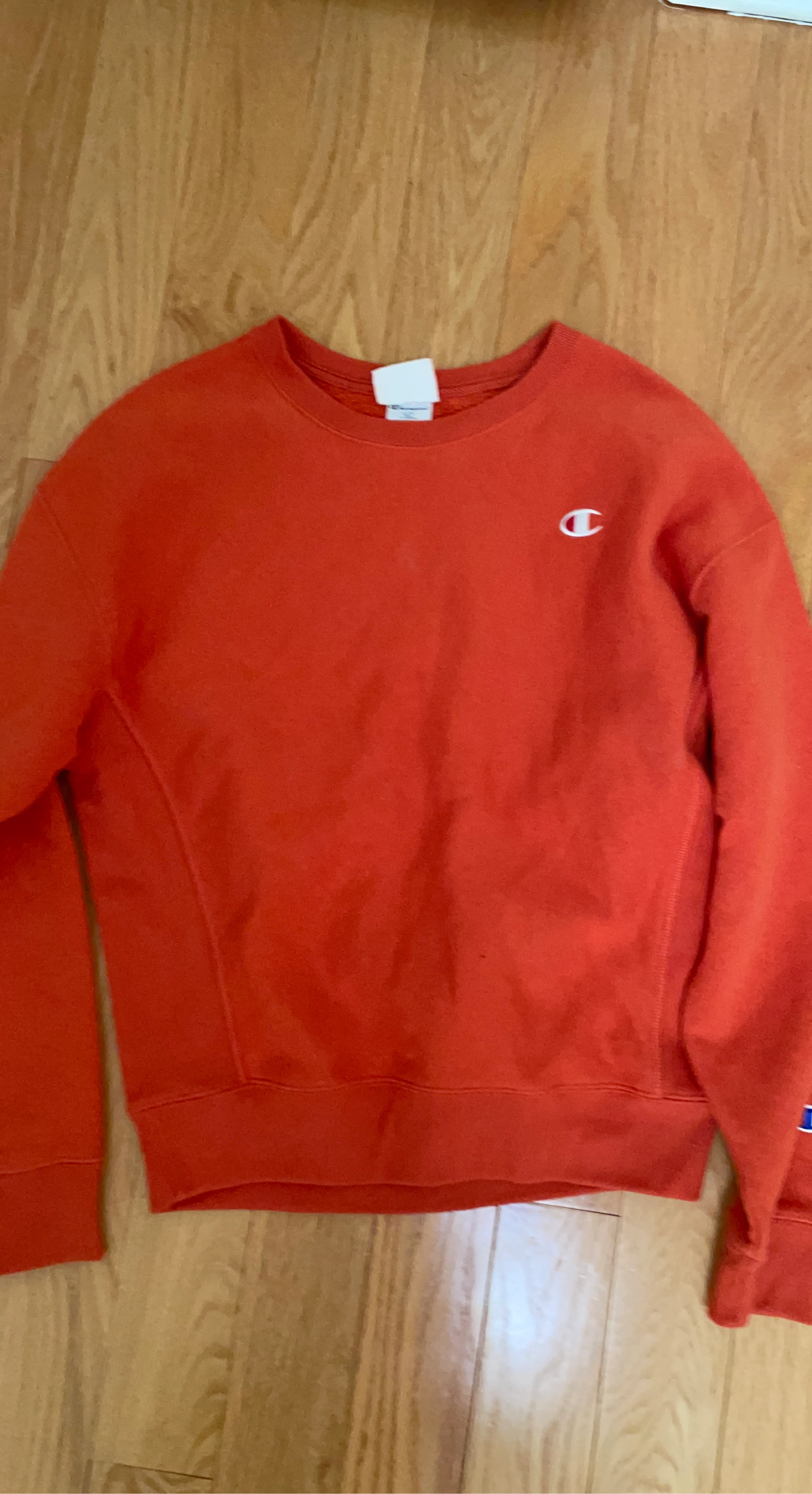 Champion Crewneck Sweatshirt - Orange