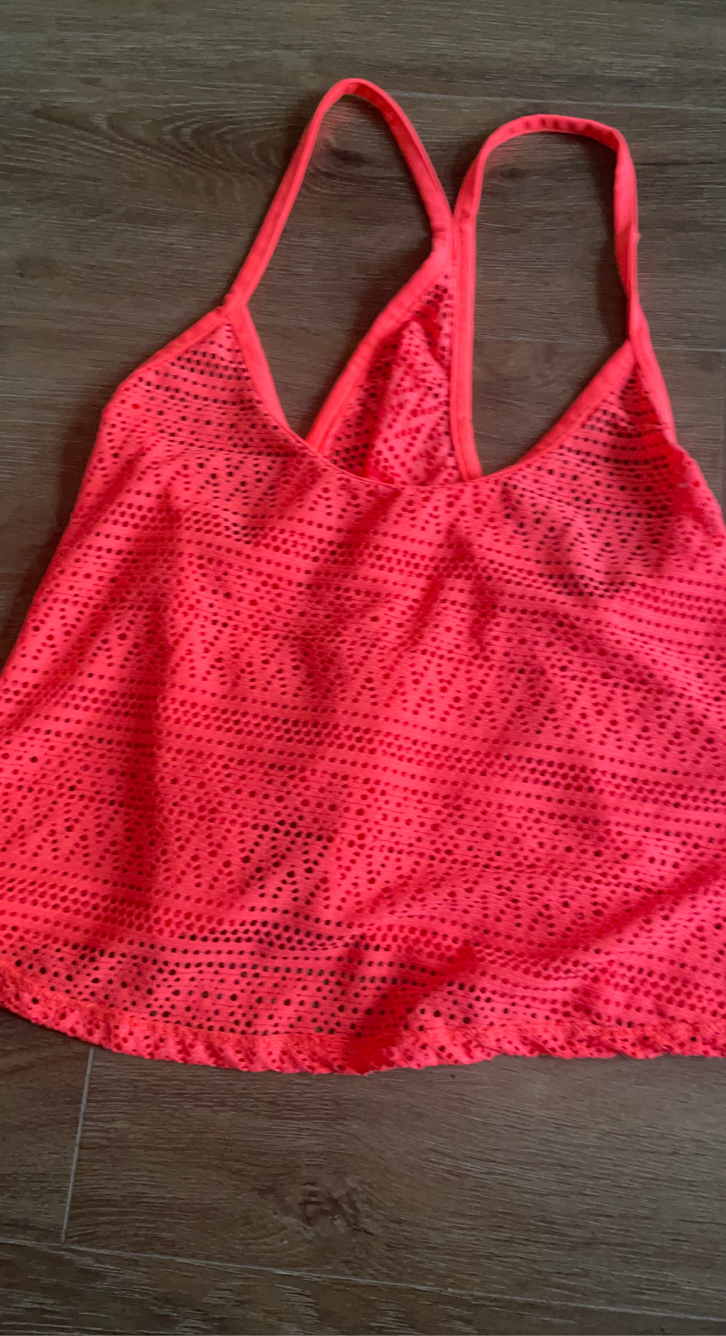 Women's Mesh Swim Cover-Up Tank Top