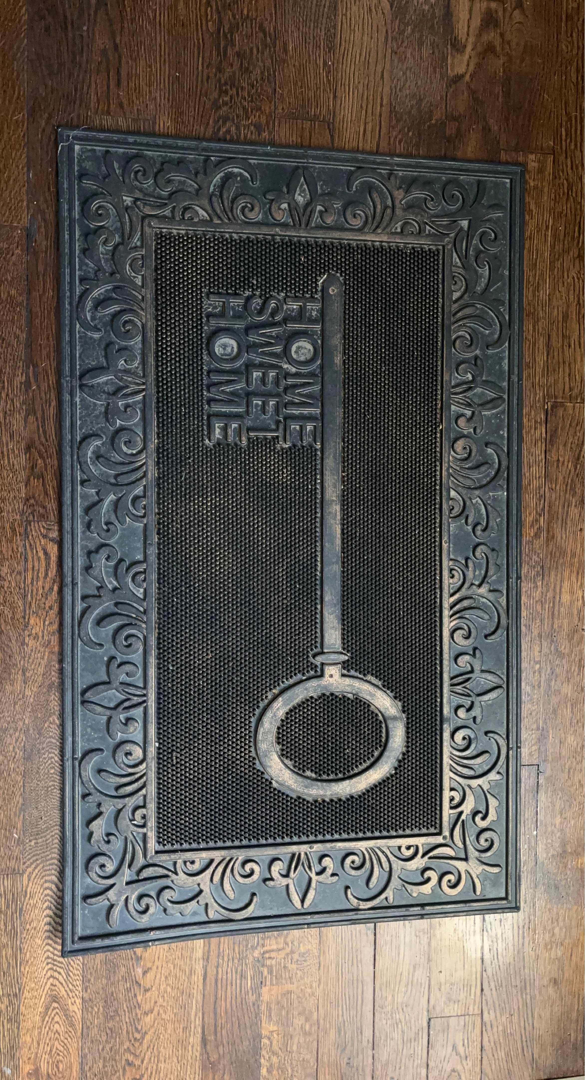Home Sweet Home Doormat with Key Design