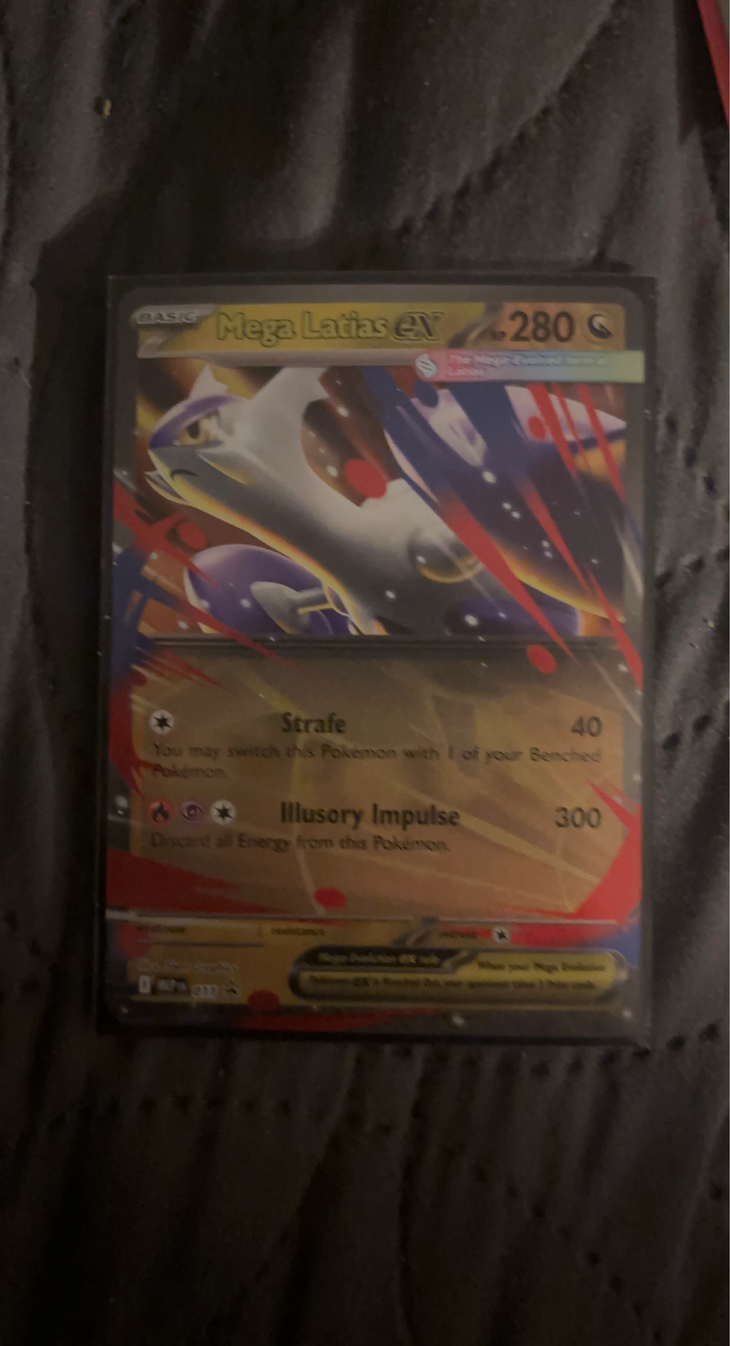 Pokemon Mega Latias EX Trading Card