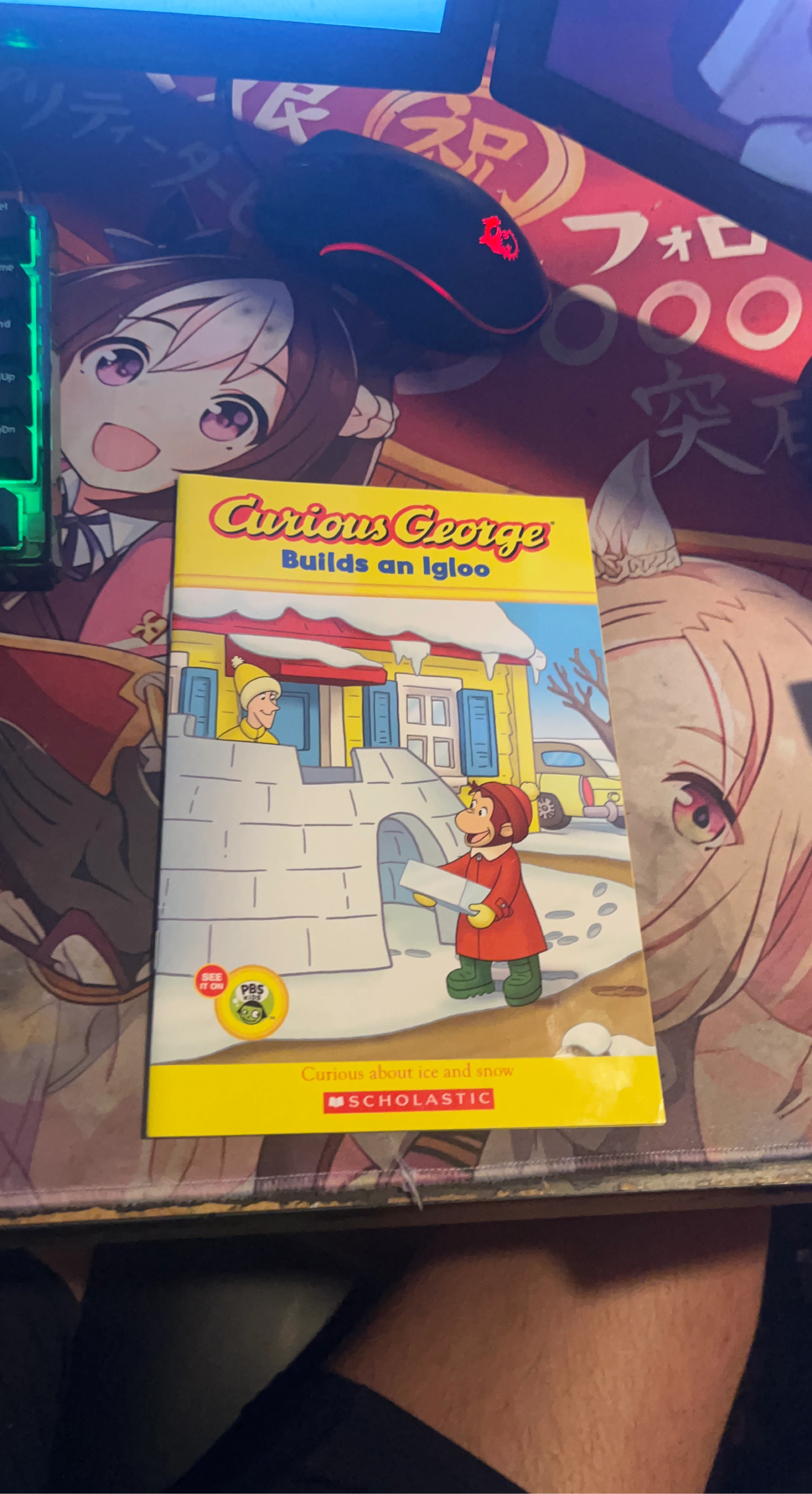 Curious George Builds an Igloo Book