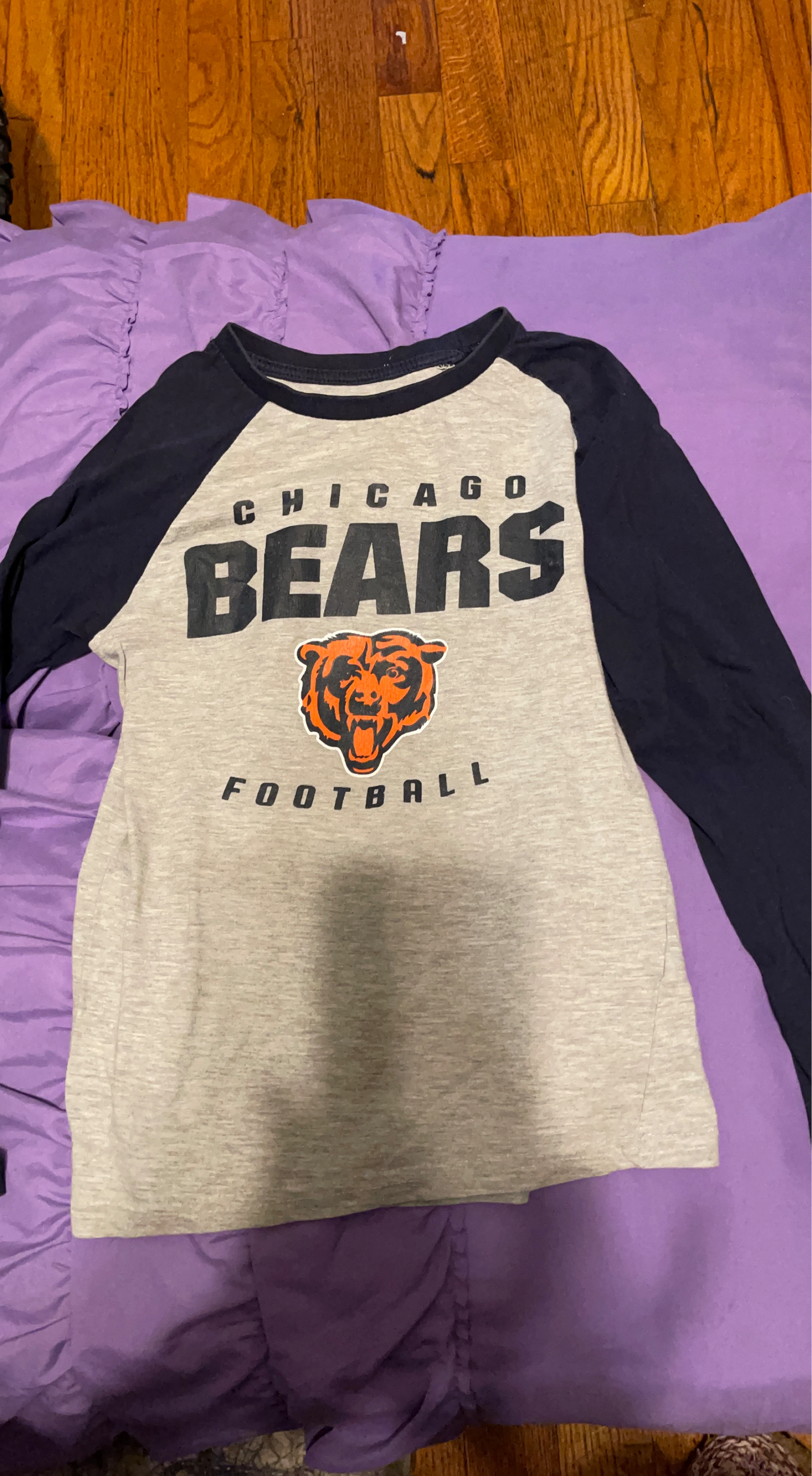 Chicago Bears Football Long Sleeve T-Shirt
