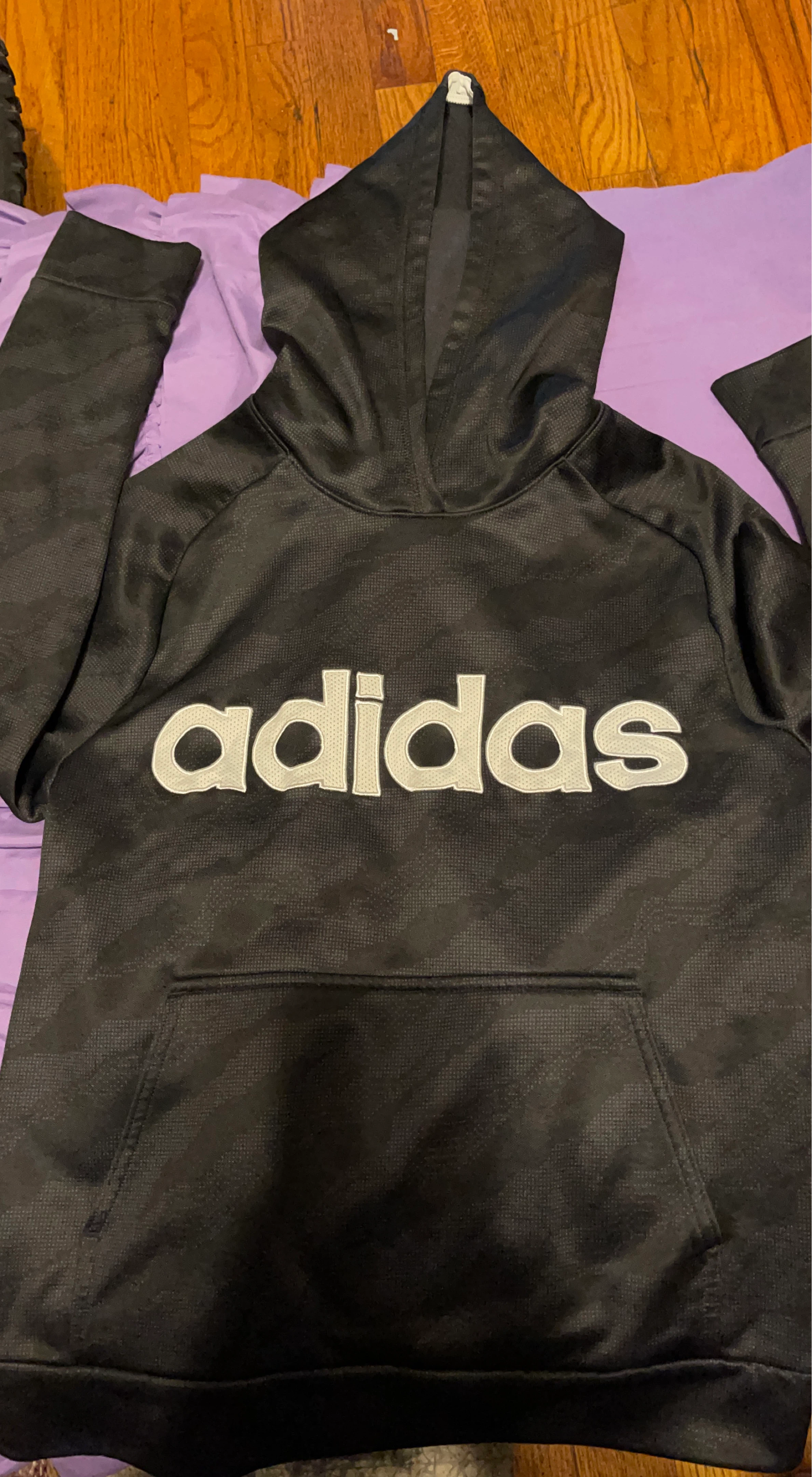 Adidas Black Camo Hoodie