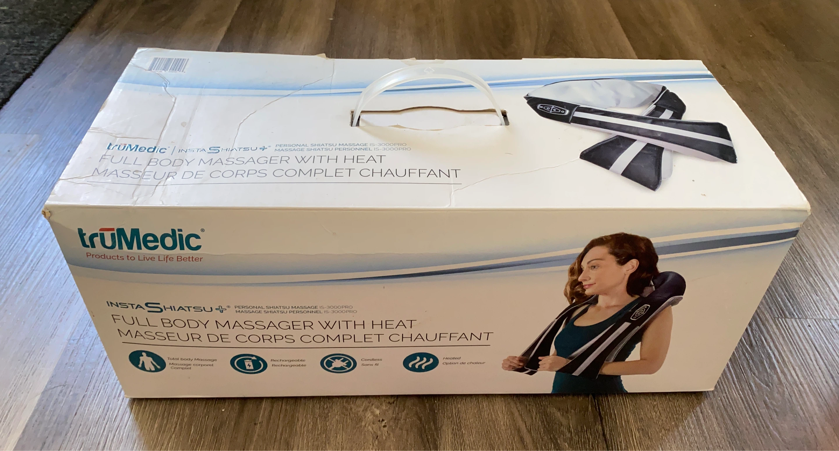 TruMedic InstaShiatsu Full Body Massager with Heat IS-3000PRO