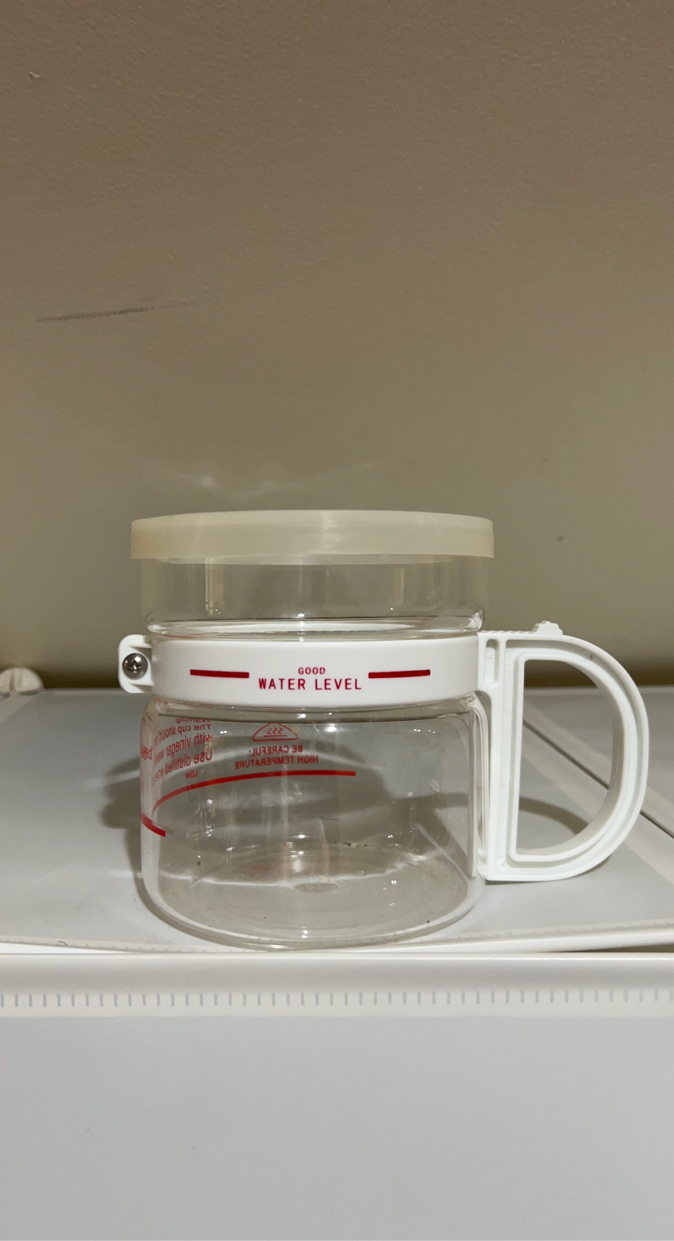 Glass Water Pitcher for facial steamer