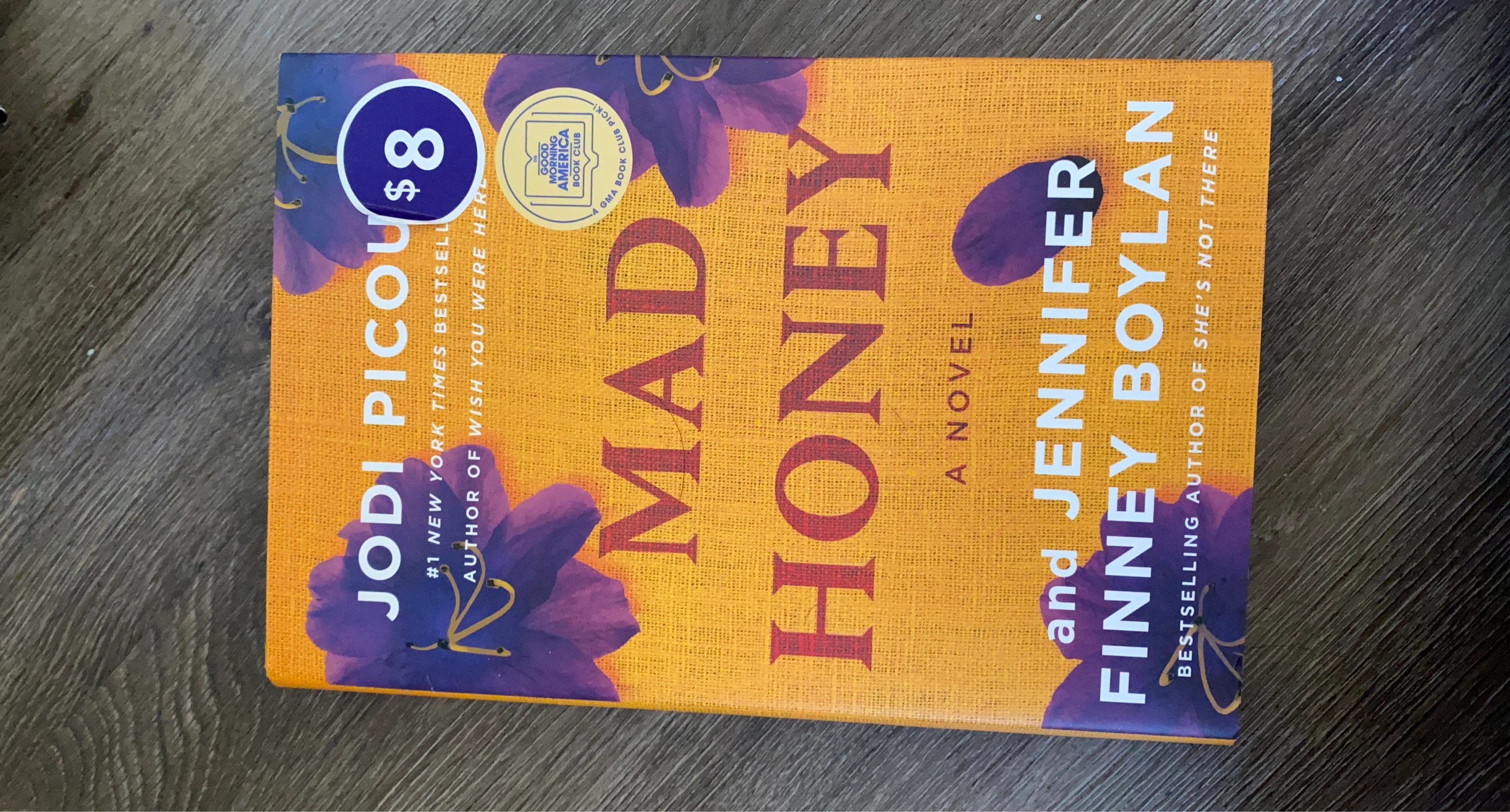 Mad Honey Novel by Jodi Picoult and Jennifer Finney Boylan