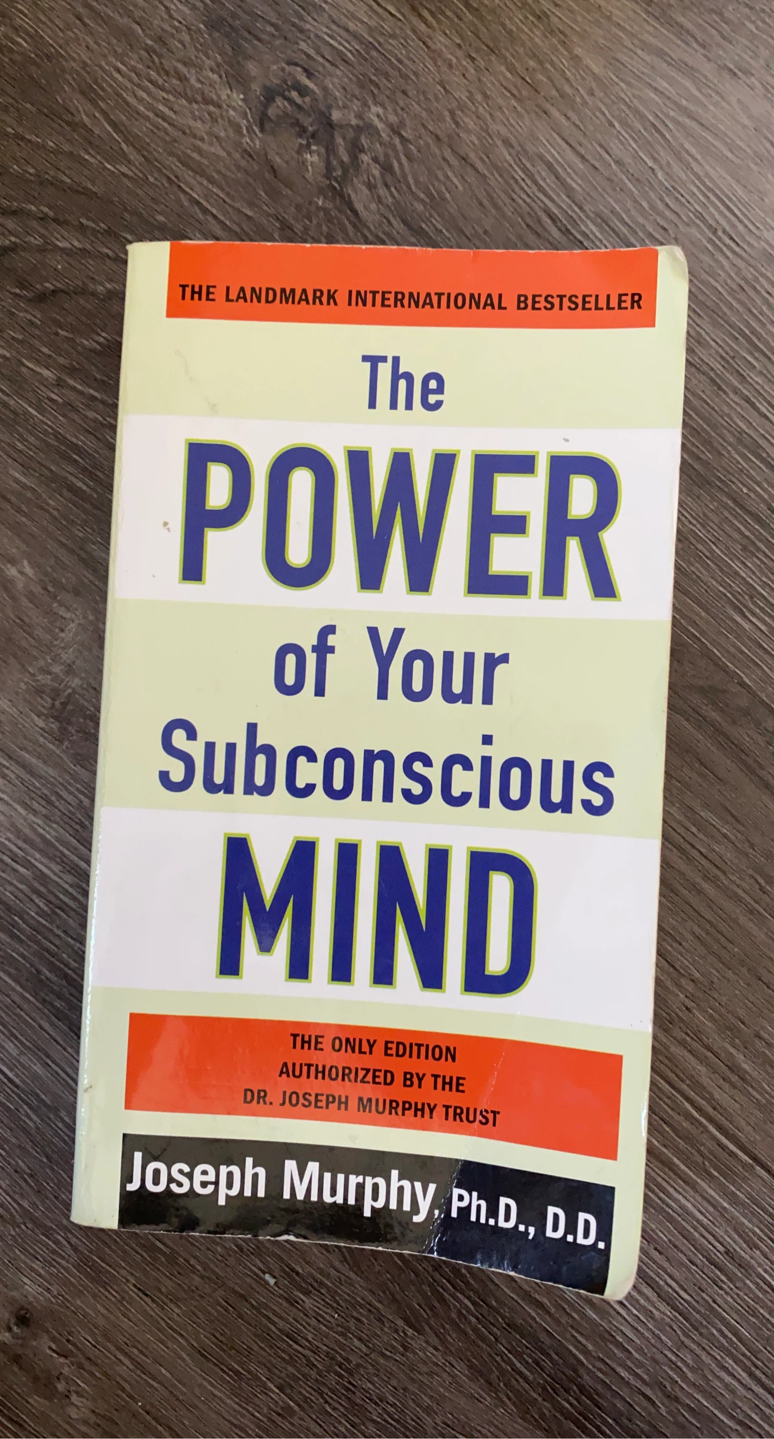 The Power of Your Subconscious Mind by Joseph Murphy Book