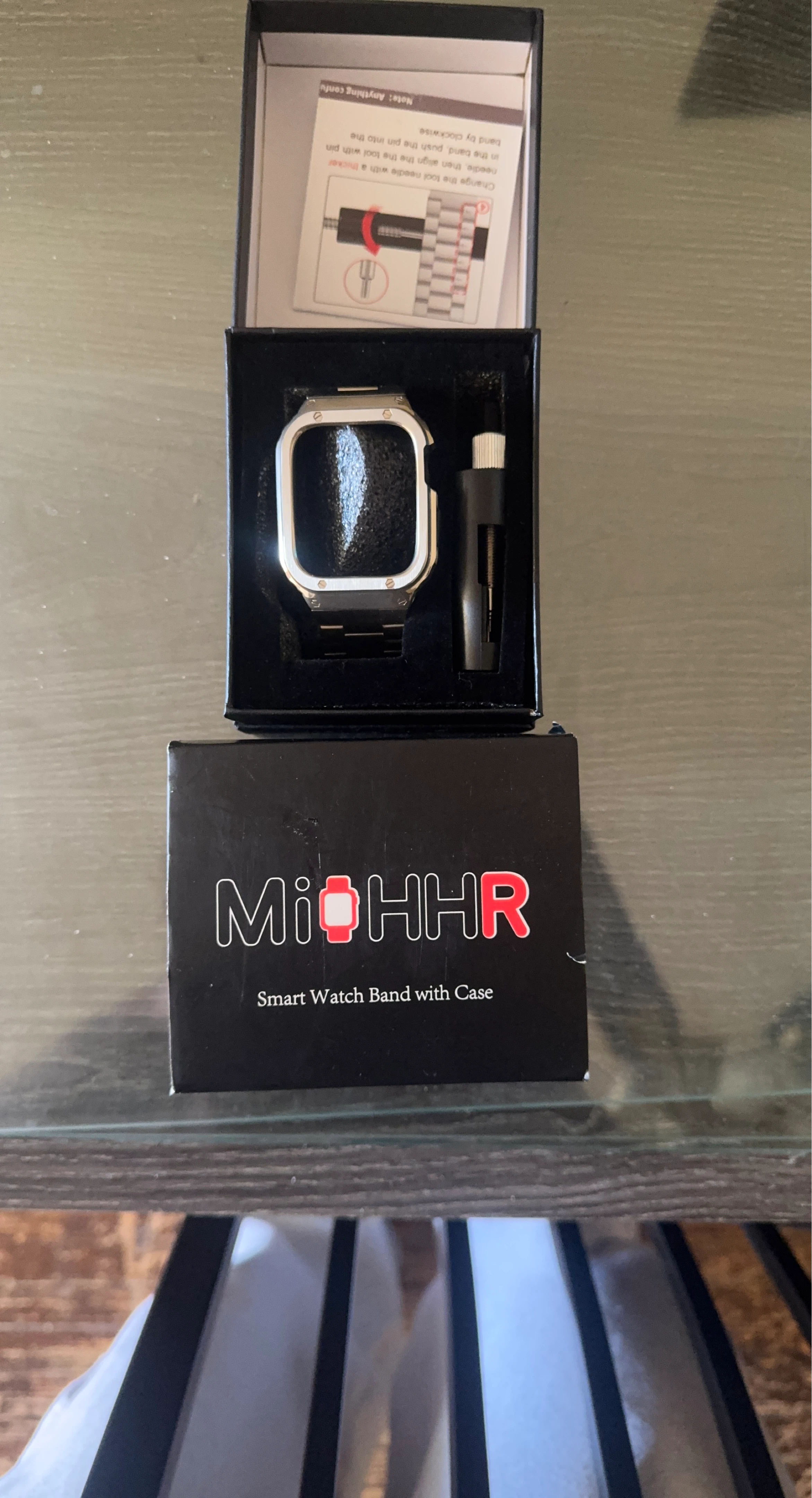 MiOHHR Smart Watch Band with Case