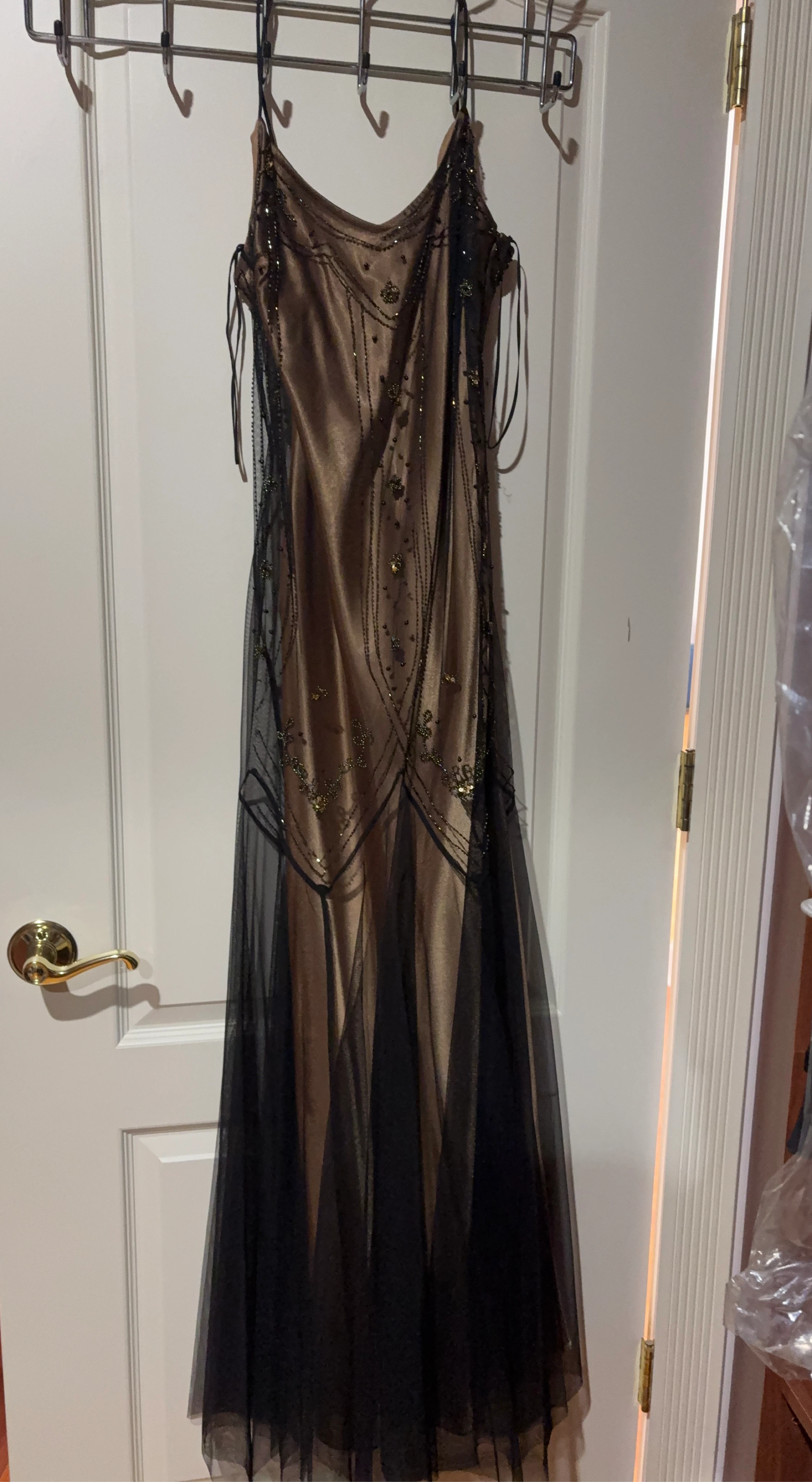Sequin Beaded Gown