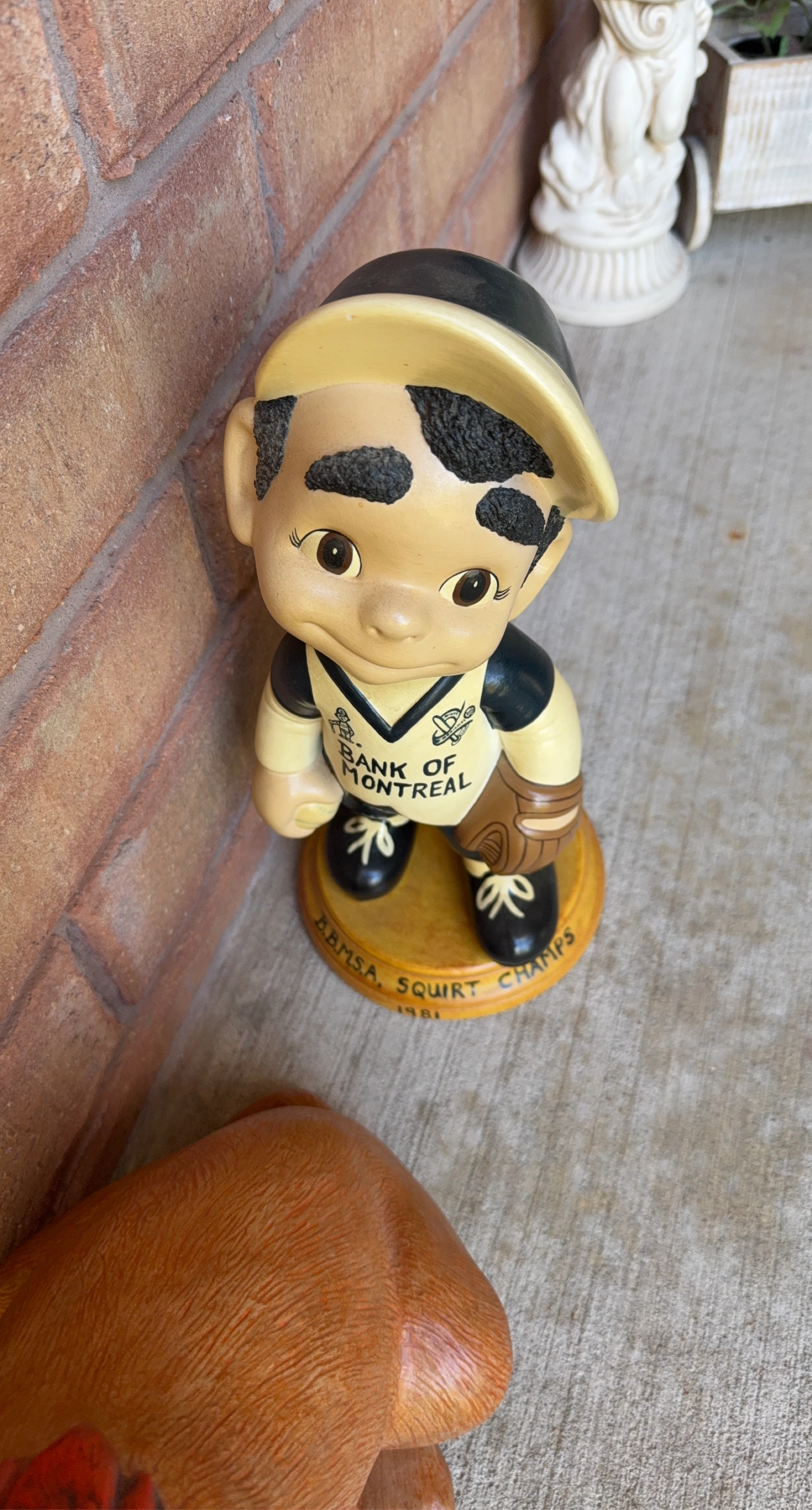 Bank of Montreal "Squirt Champs" Figurine