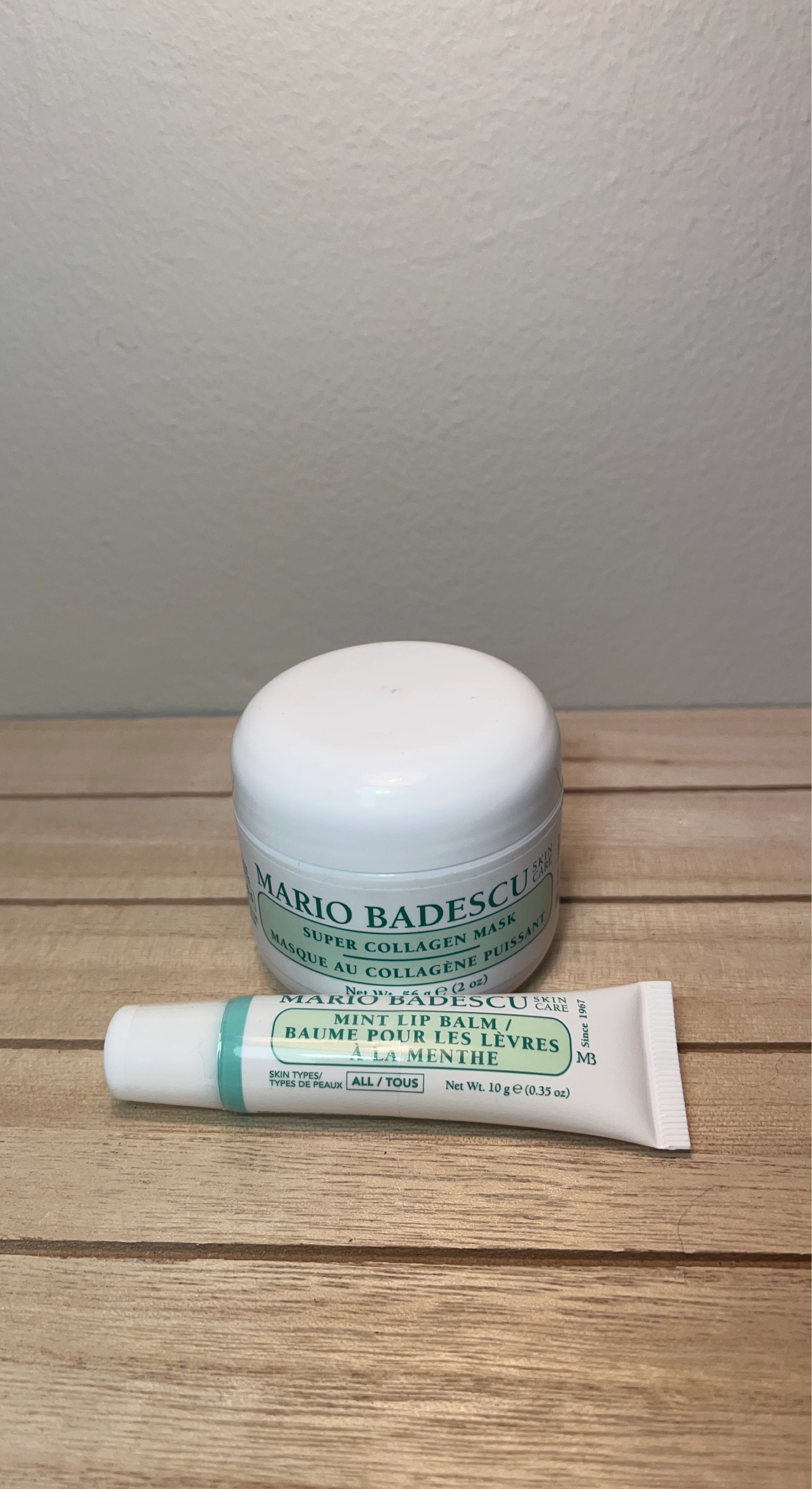 Mario Badescu Super Collagen Mask & Mint Lip Balm
