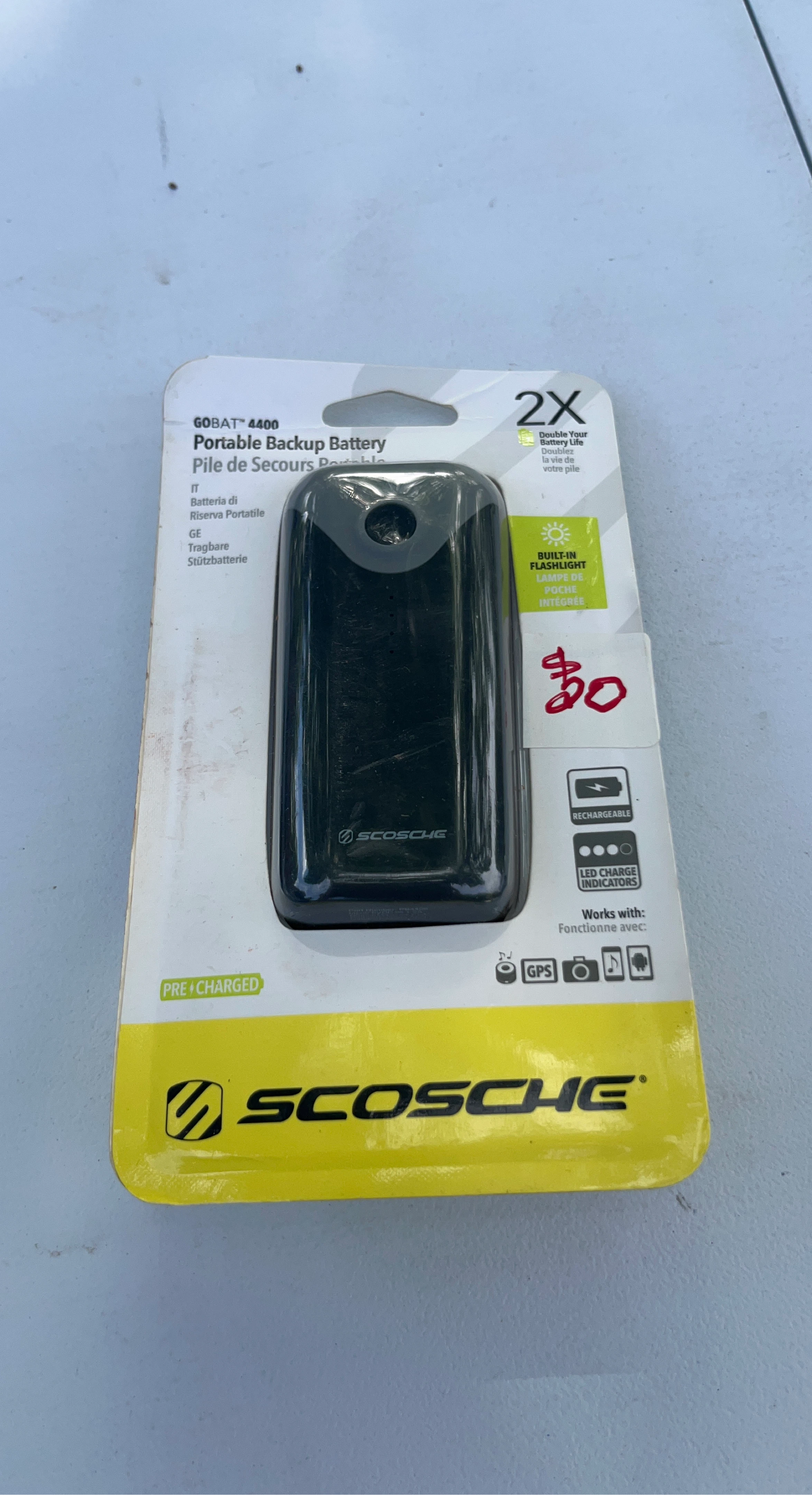 Scosche GOBAT 4400 Portable Backup Battery