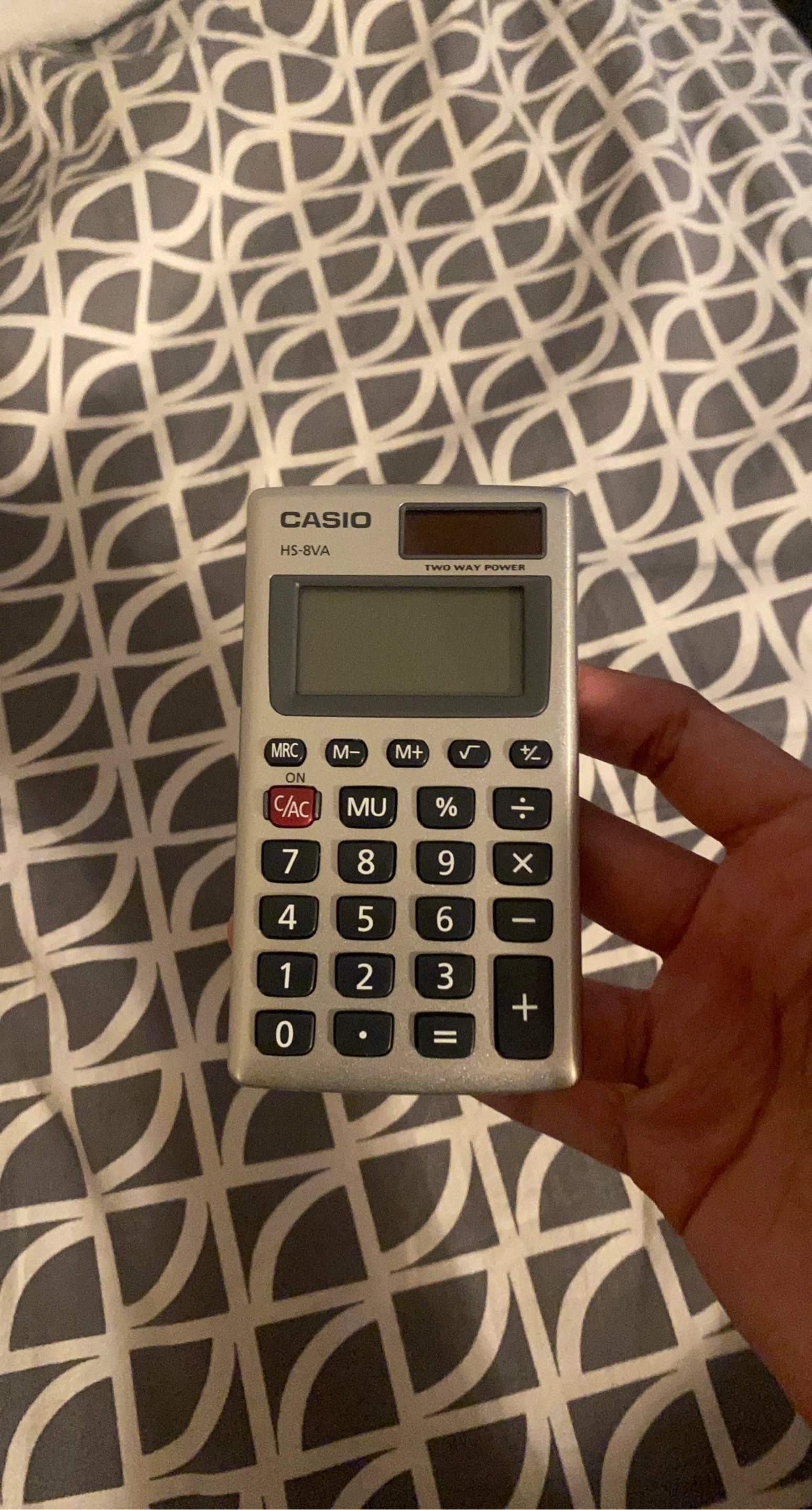 Casio HS-8VA Two Way Power Calculator
