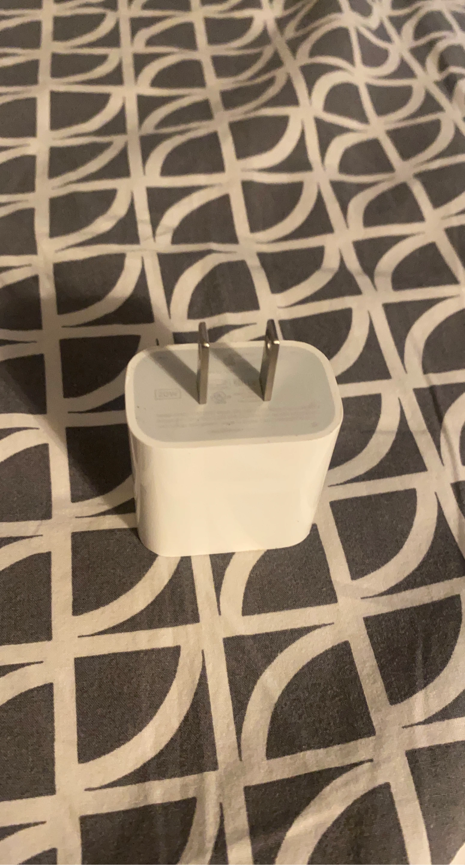 Apple Power Adapter (White) & Pink Case