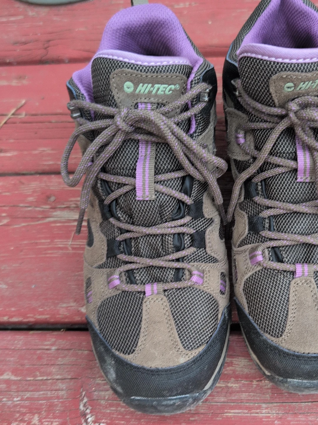 HI-TEC Women's Hiking Boots - Brown/Purple